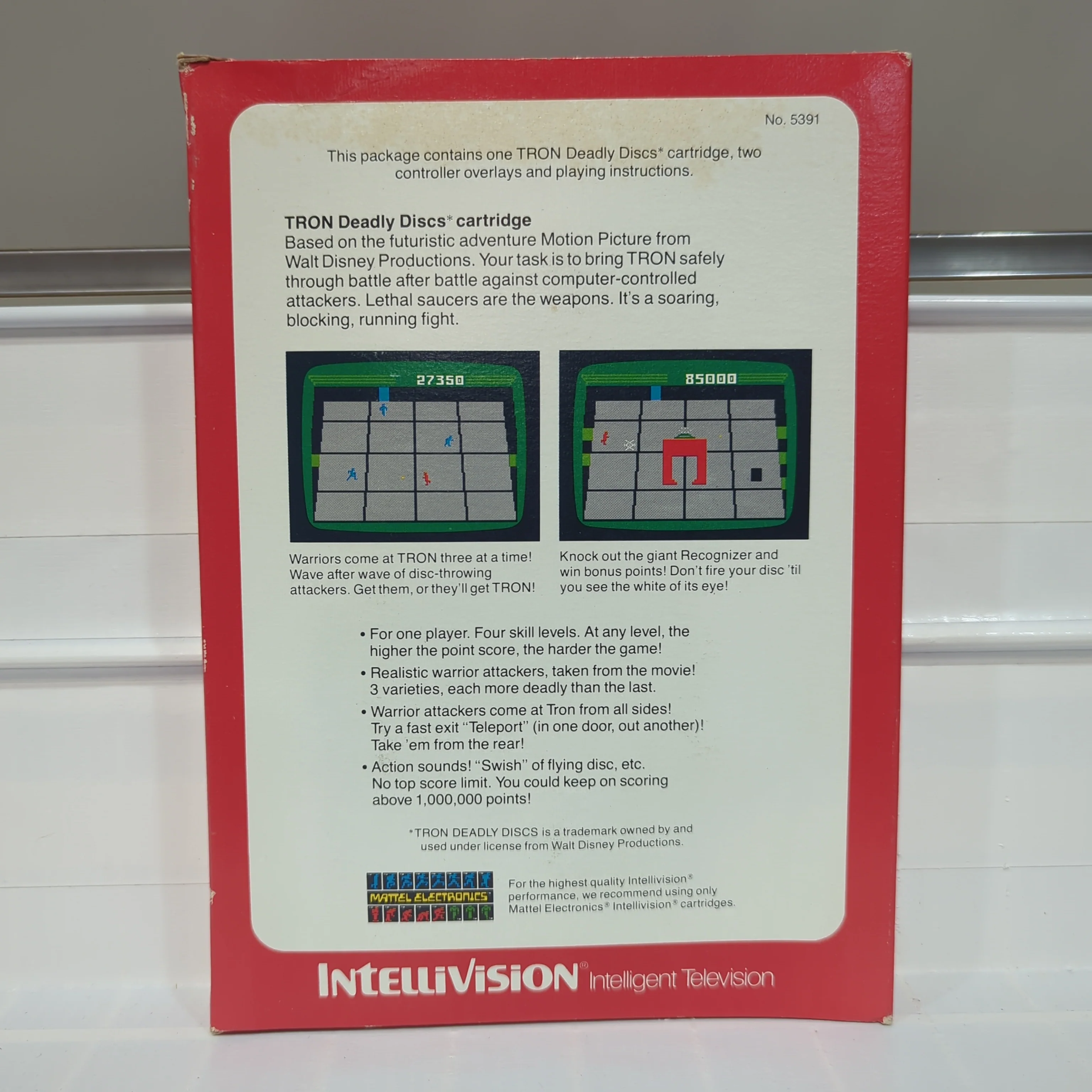 Tron Deadly Discs - Intellivision - Image 2