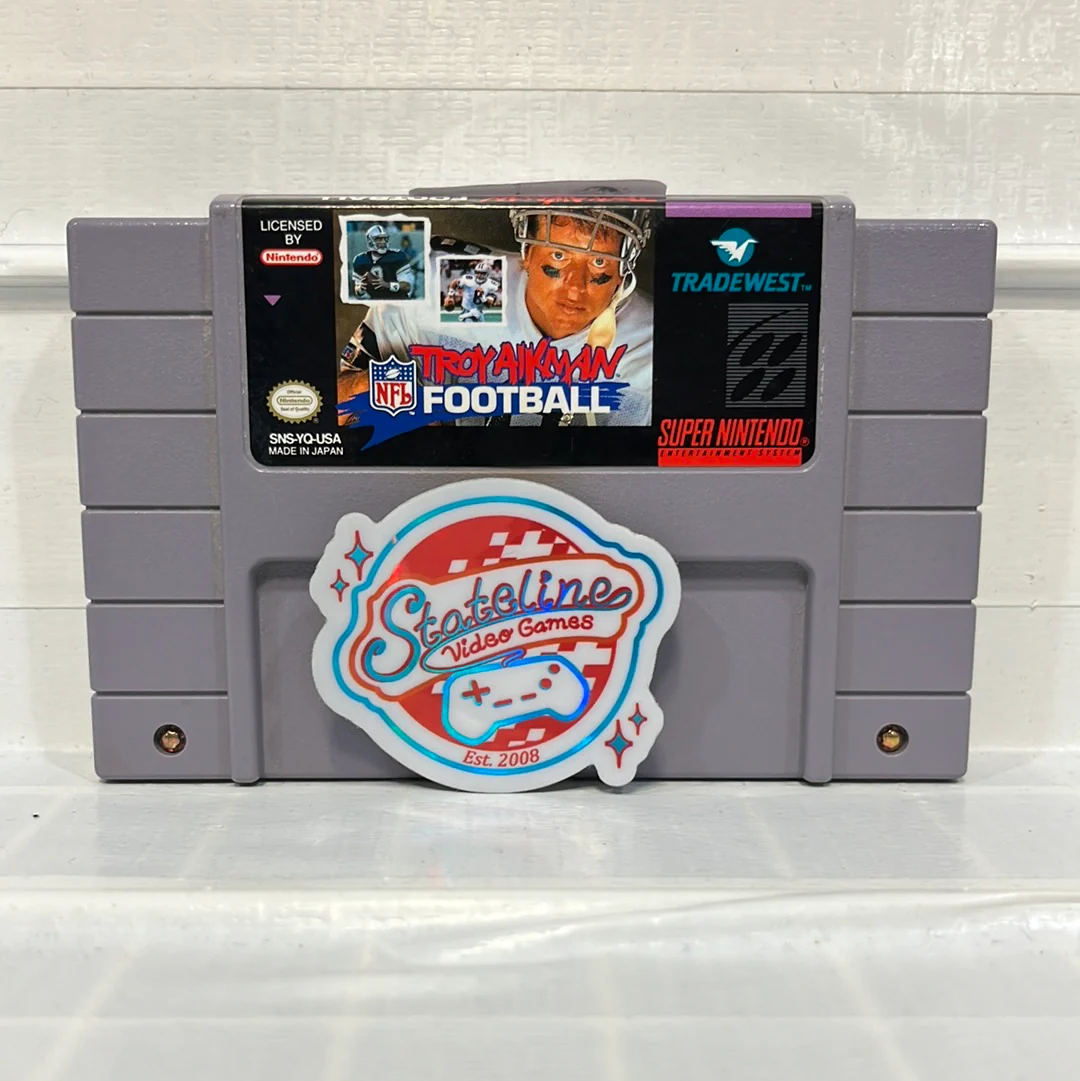Troy Aikman NFL Football - Super Nintendo