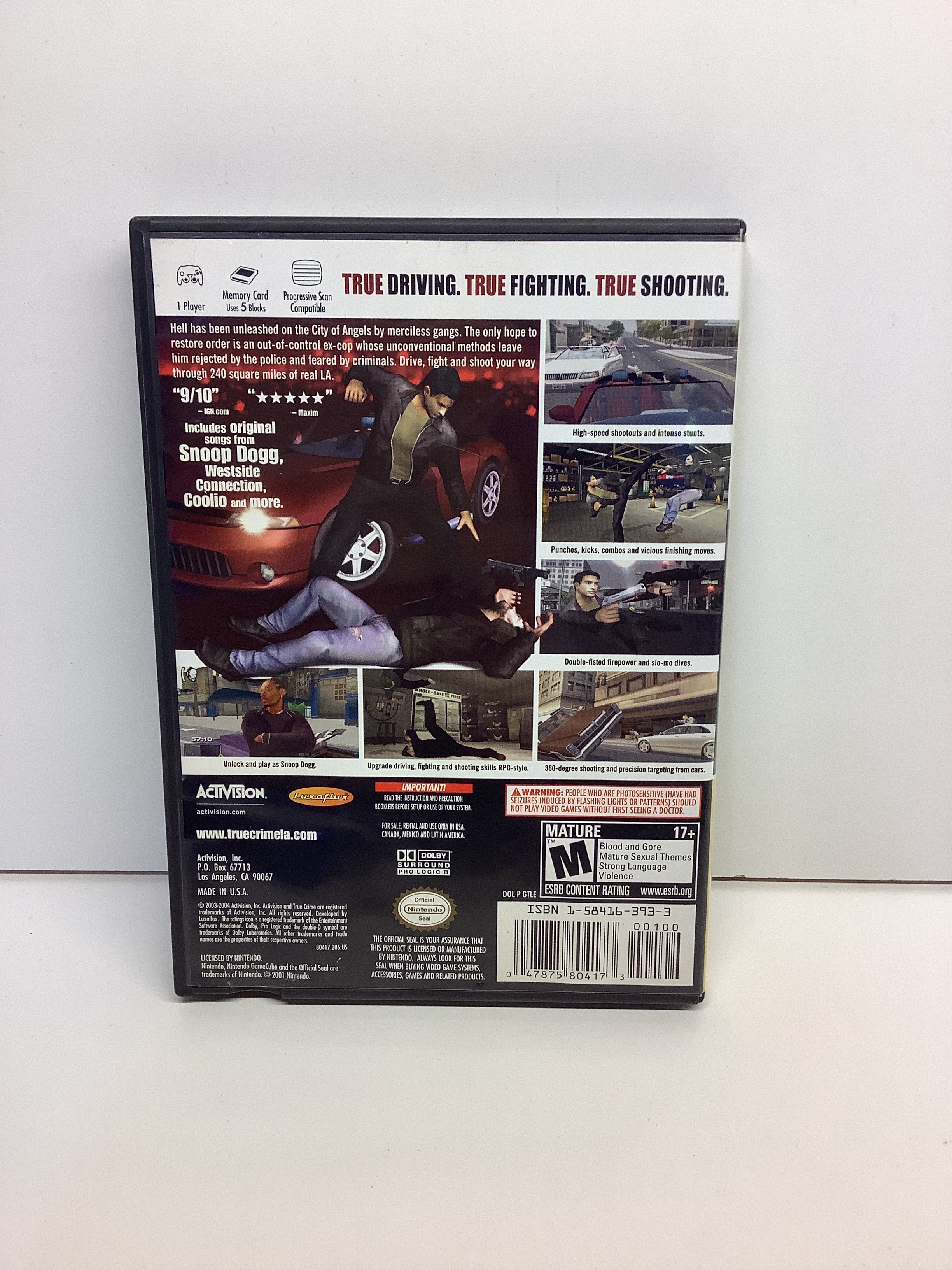 True Crime Streets of LA [Player's Choice] - Gamecube - Image 2