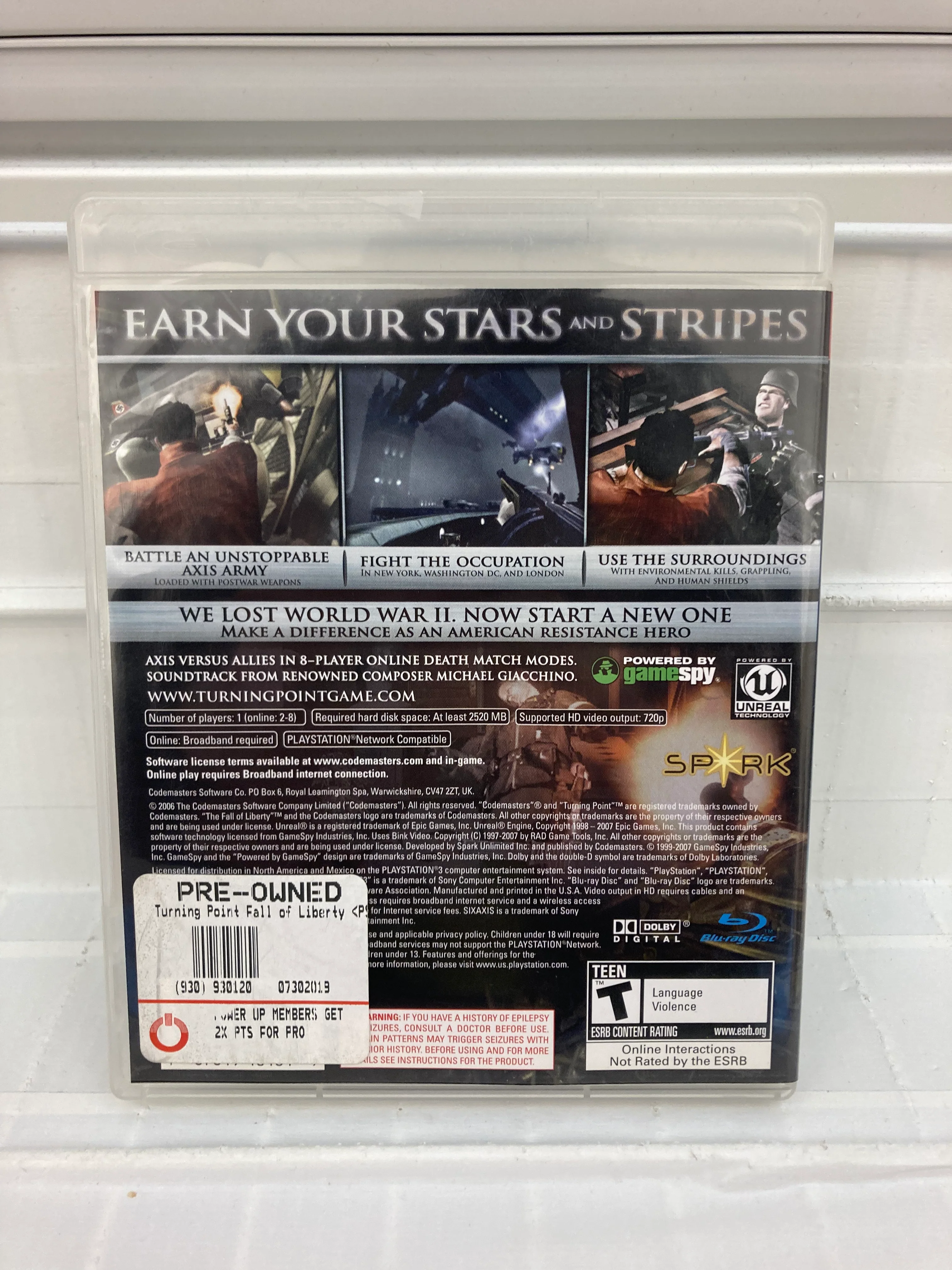 Turning Point Fall of Liberty - Playstation 3 - Image 2