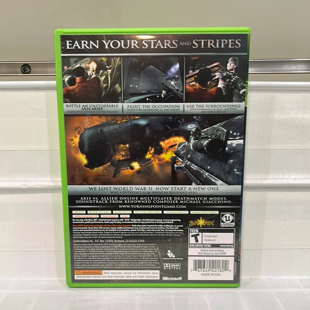 Turning Point Fall of Liberty - Xbox 360 - Image 2