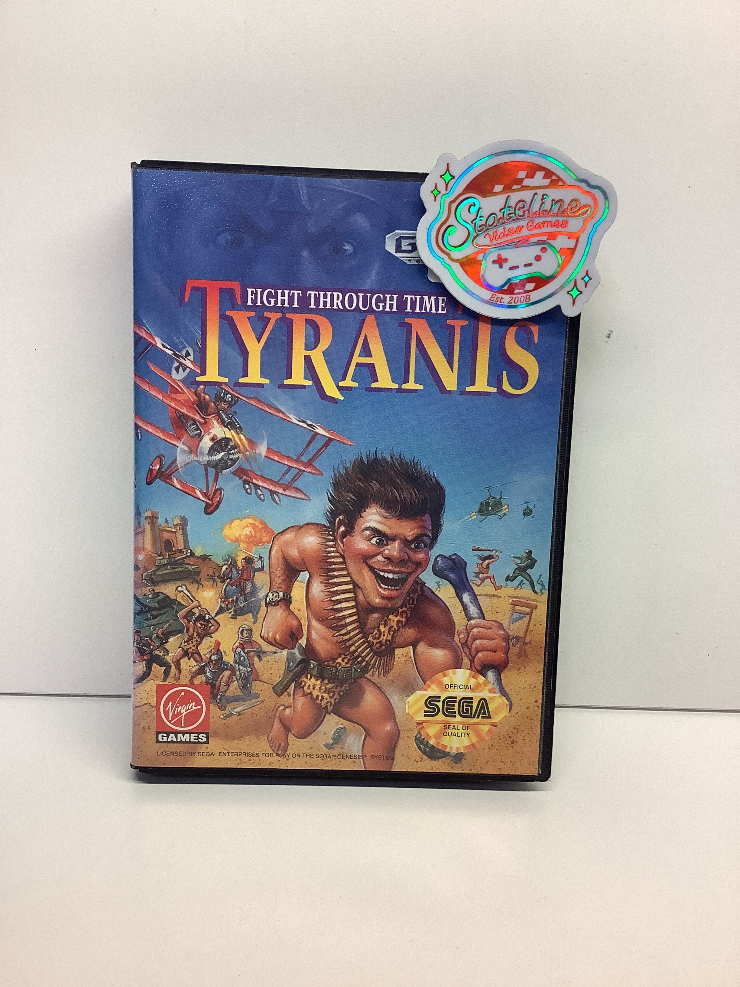 Tyrants Fight Through Time - Sega Genesis