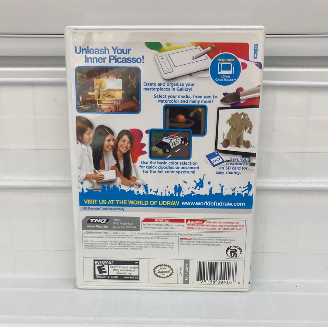 uDraw GameTablet [uDraw Studio] - Wii - Image 5