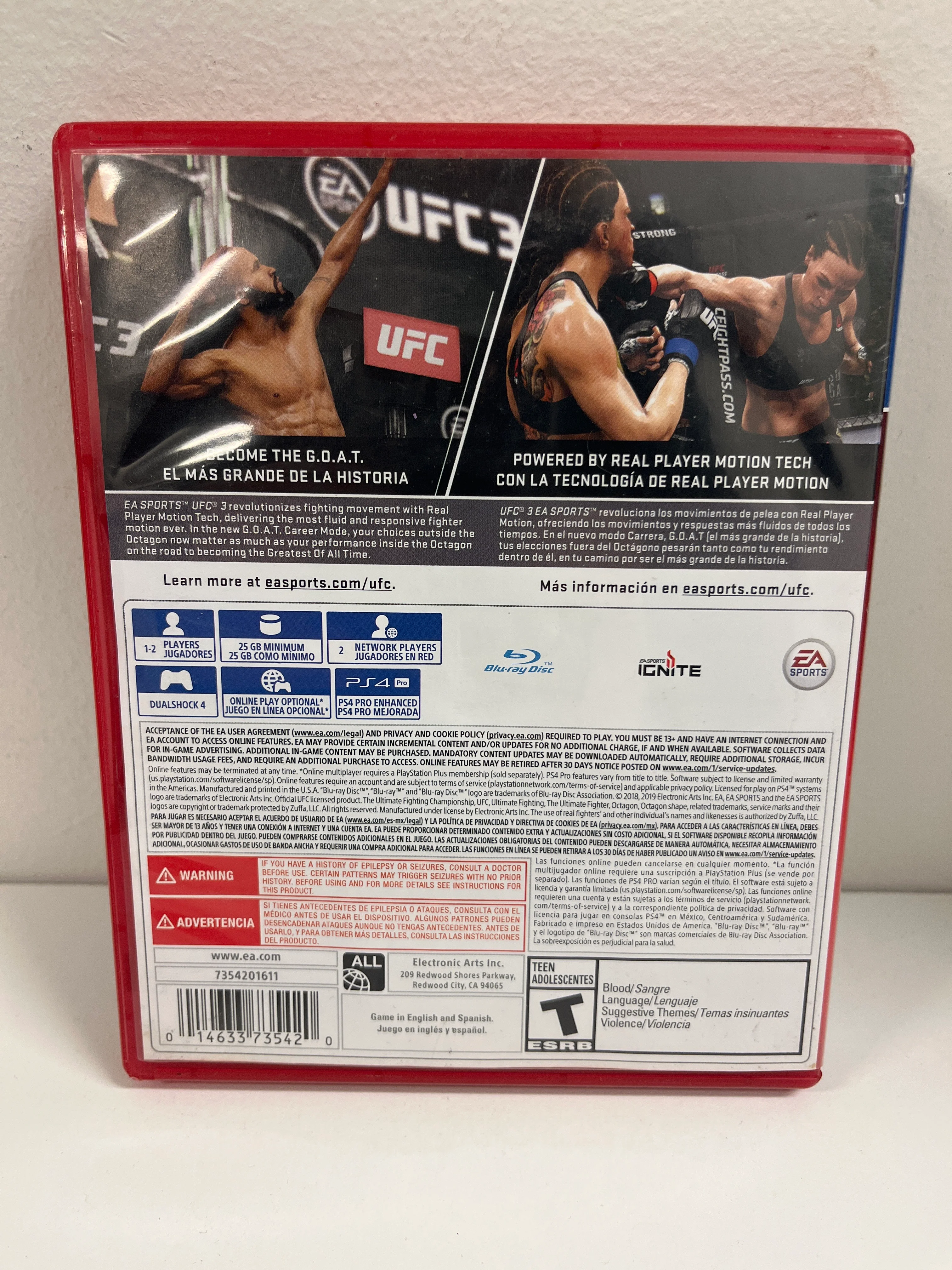UFC 3 [Playstation Hits] - Playstation 4 - Image 2