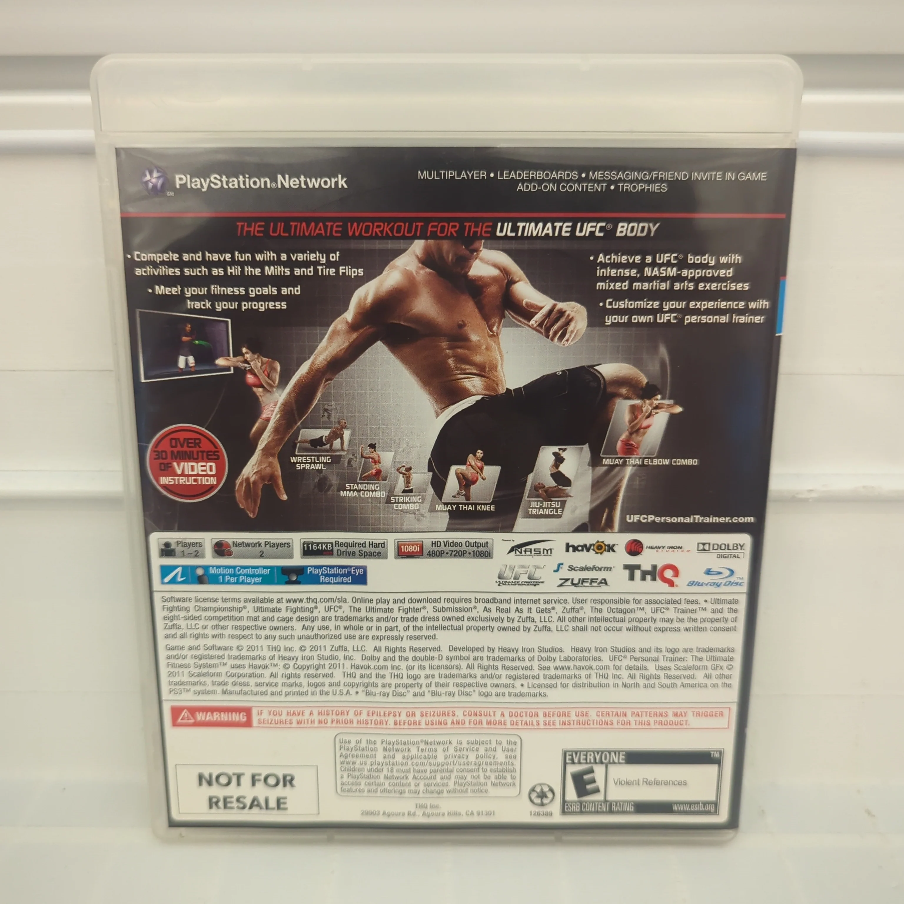 UFC Personal Trainer - Playstation 3 - Image 2