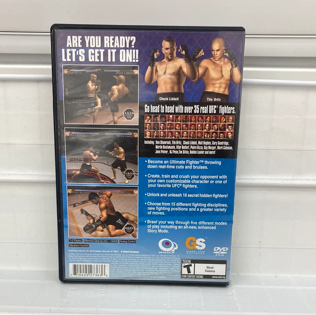 UFC Sudden Impact - Playstation 2 - Image 2
