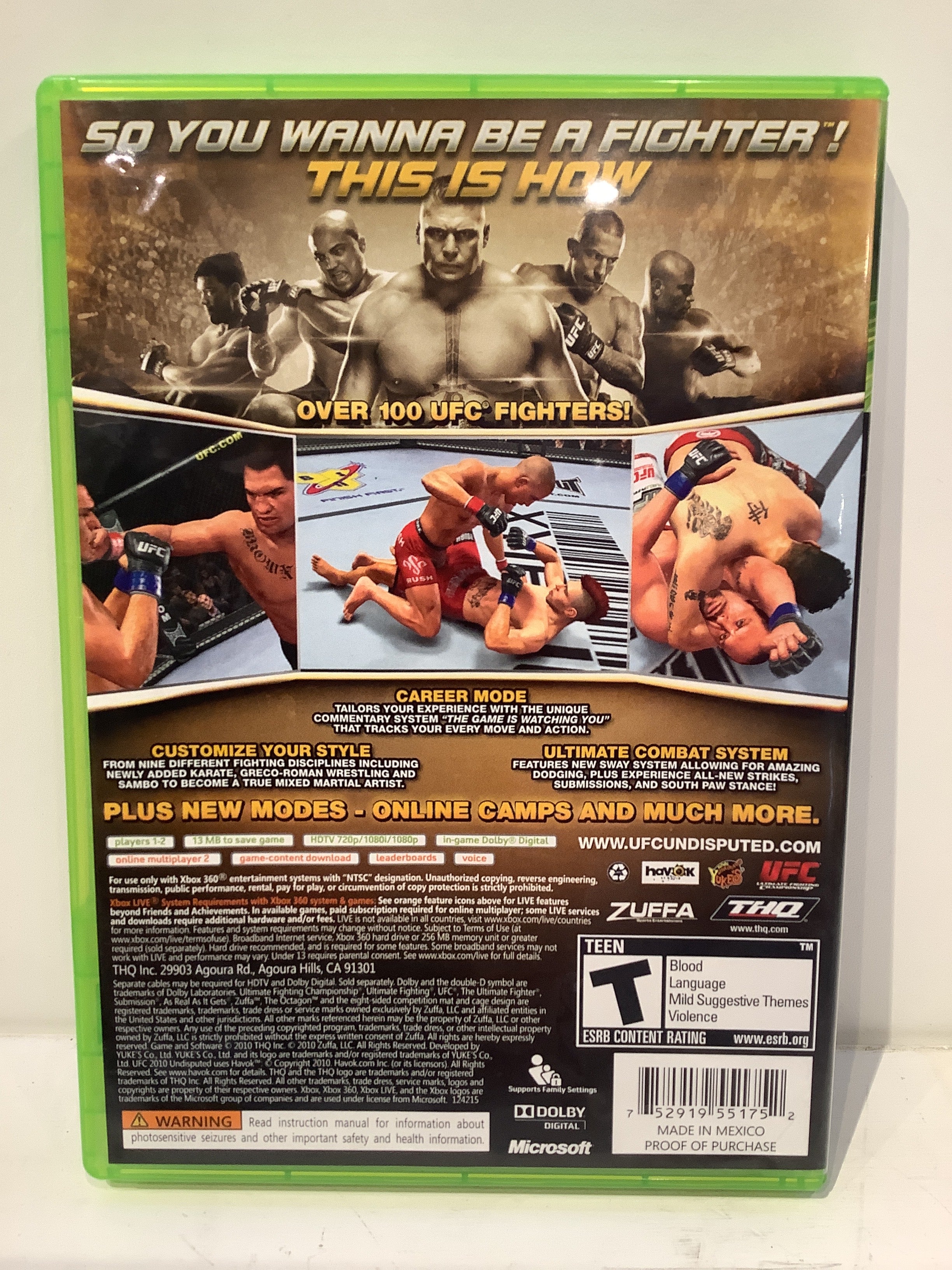 UFC Undisputed 2010 - Xbox 360 - Image 2