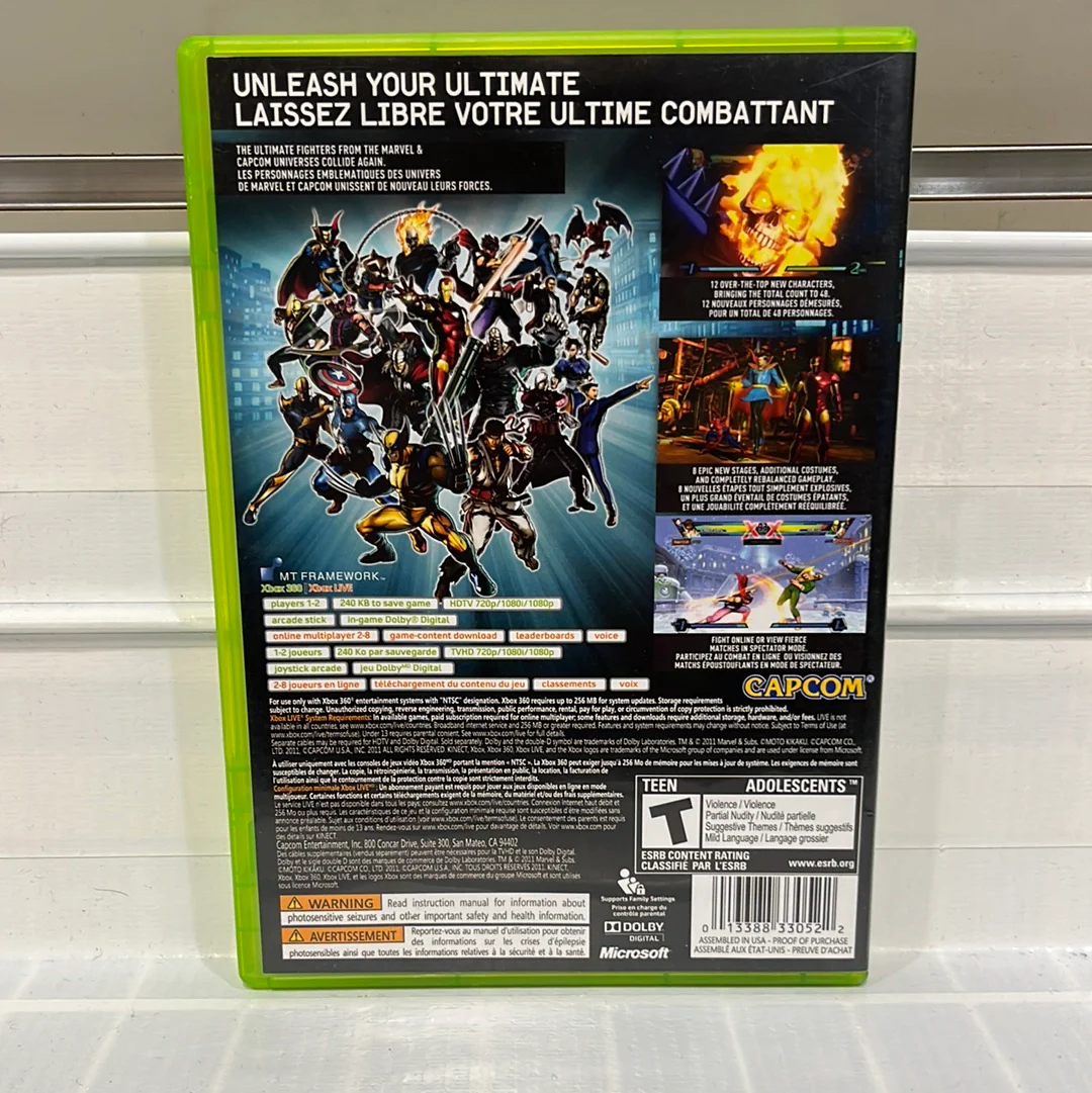 Ultimate Marvel vs Capcom 3 - Xbox 360 - Image 2