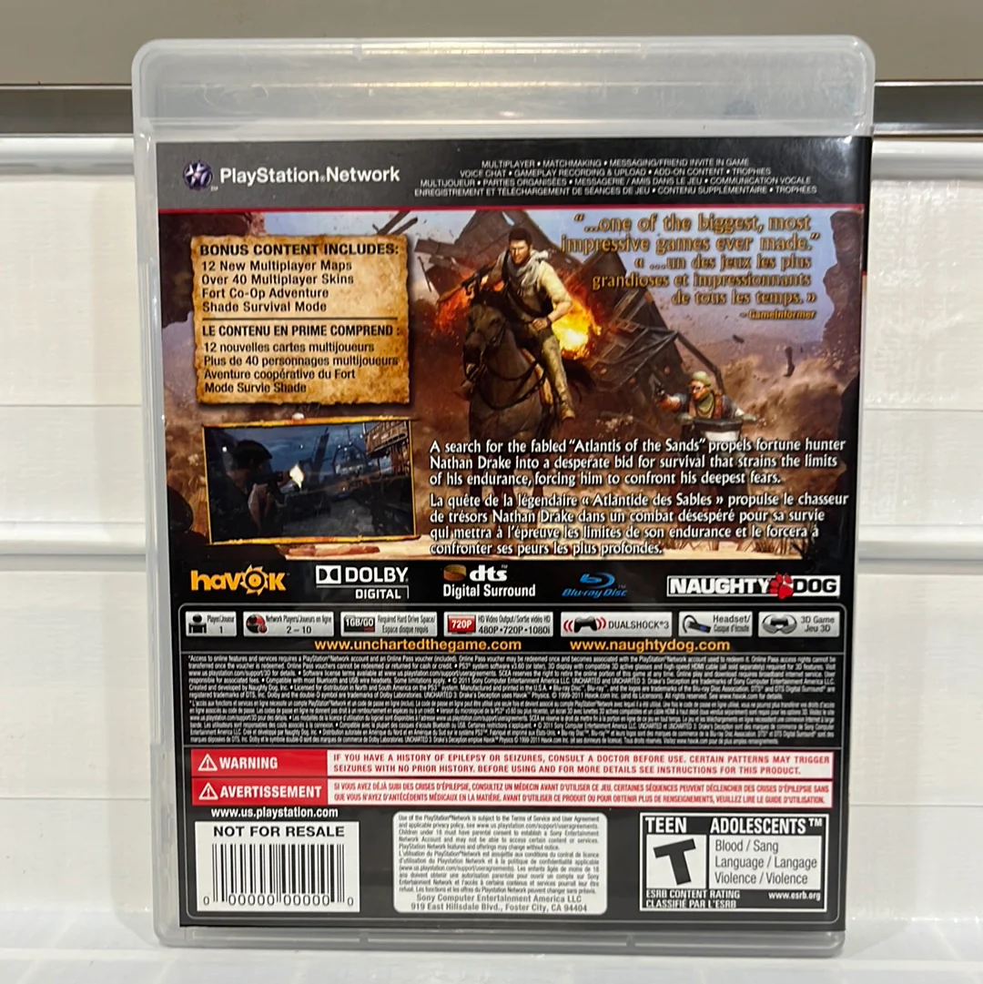 Uncharted 3: Drakes Deception [Game of the Year] - Playstation 3 - Image 2