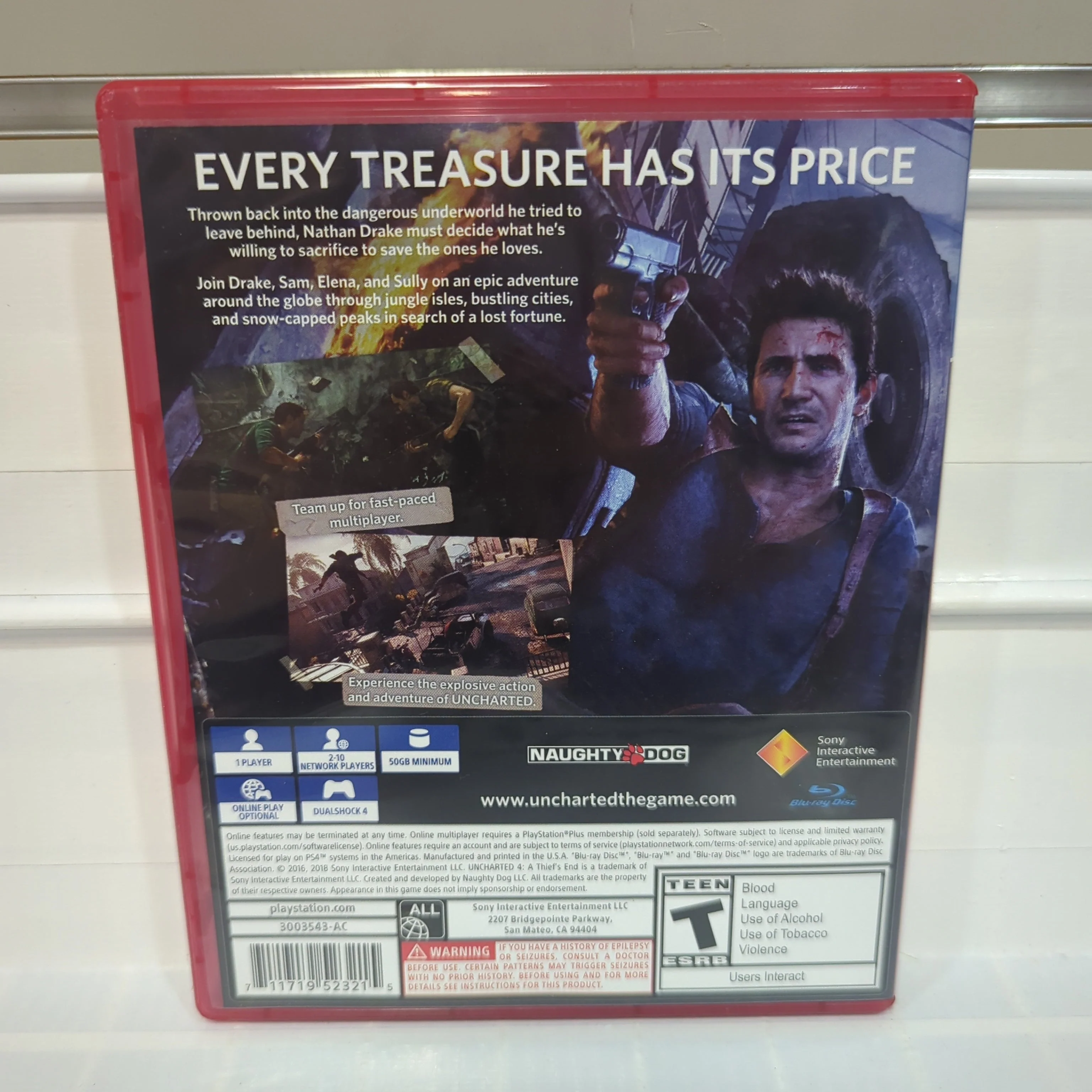 Uncharted 4 A Thief's End [Playstation Hits] - Playstation 4 - Image 2