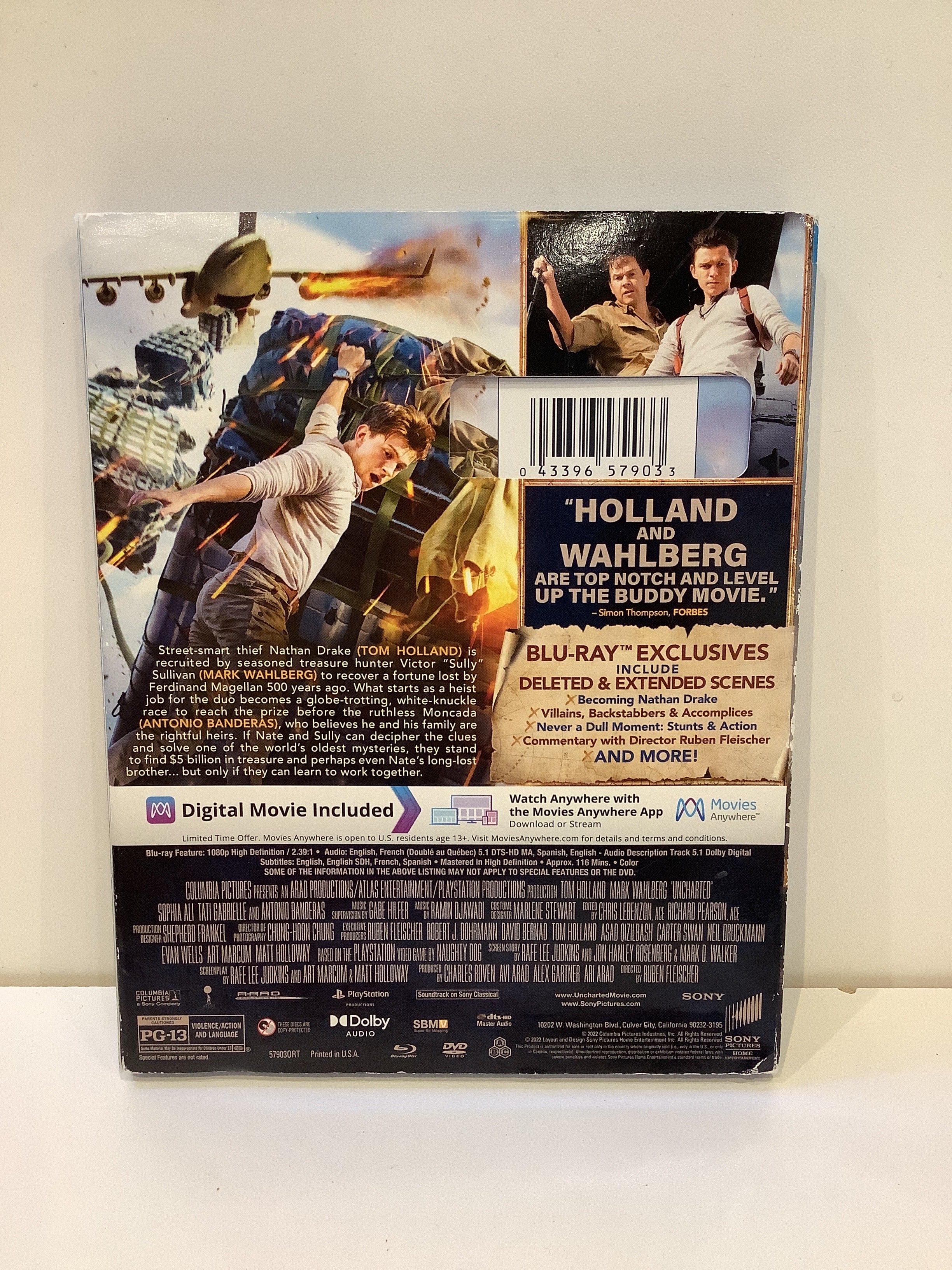 Uncharted - Blu-Ray - Image 2