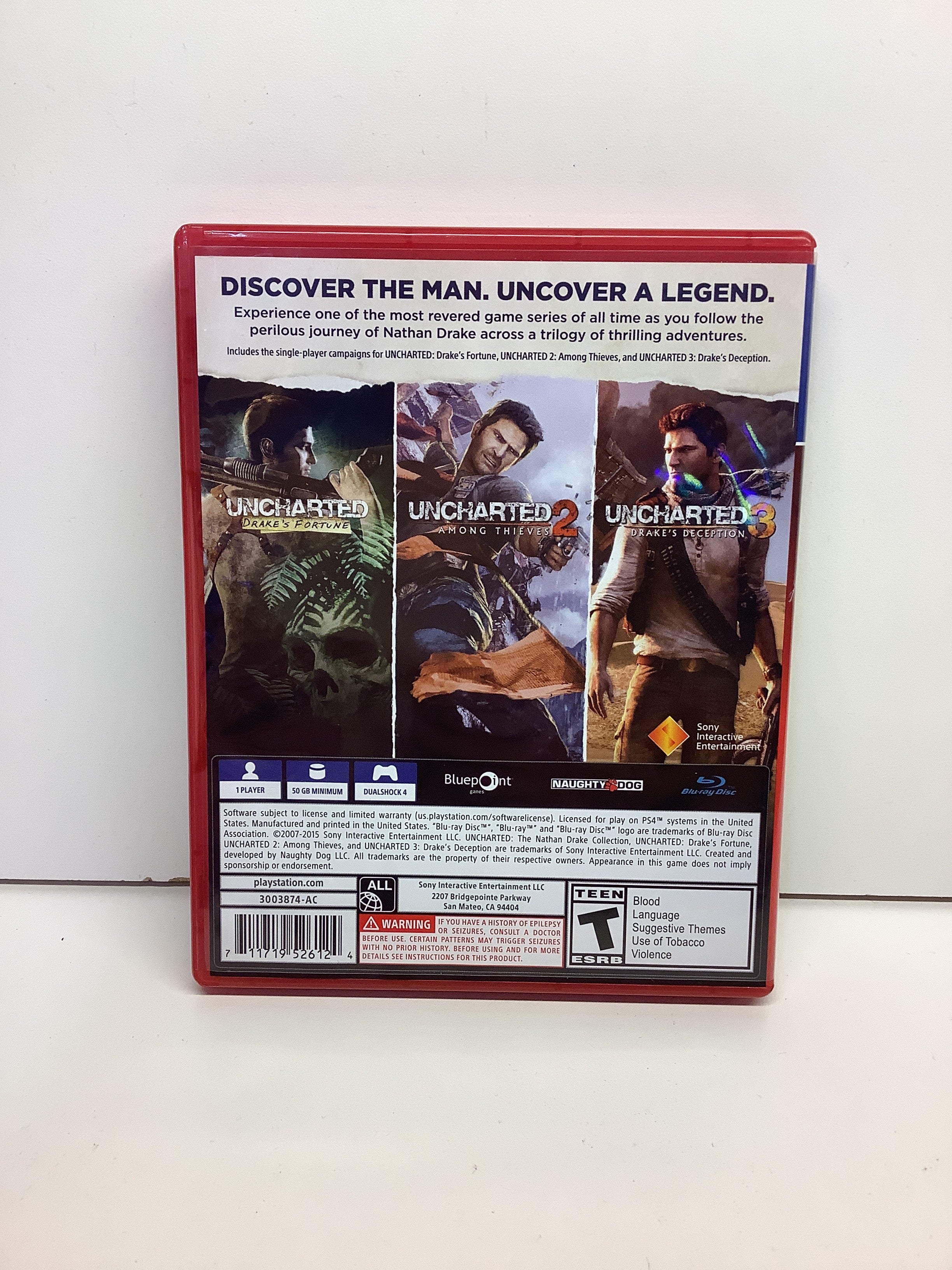 Uncharted the Nathan Drake Collection [Playstation Hits] - Playstation 4 - Image 2
