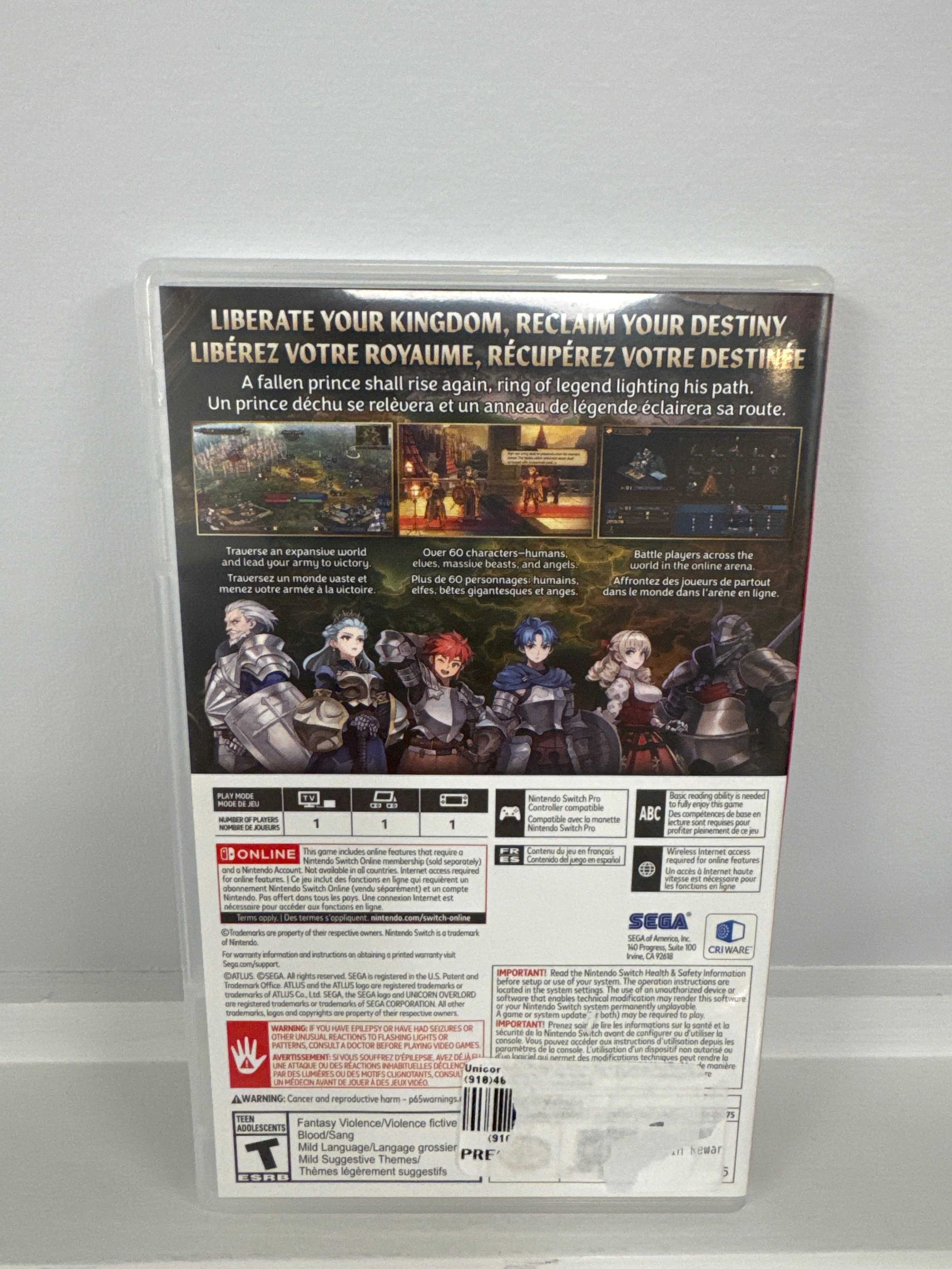 Unicorn Overlord - Nintendo Switch - Image 2