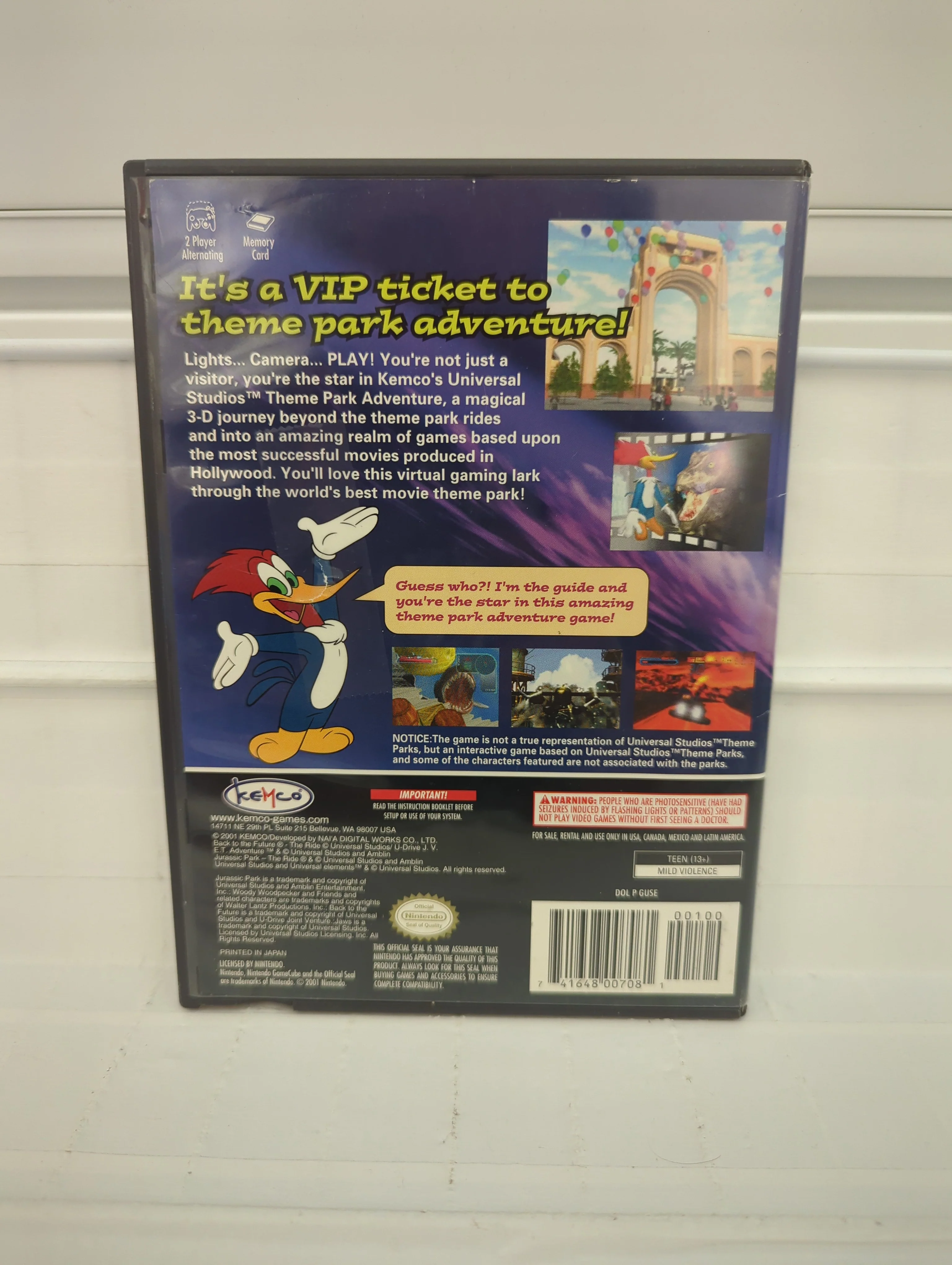 Universal Studios - Gamecube - Image 2