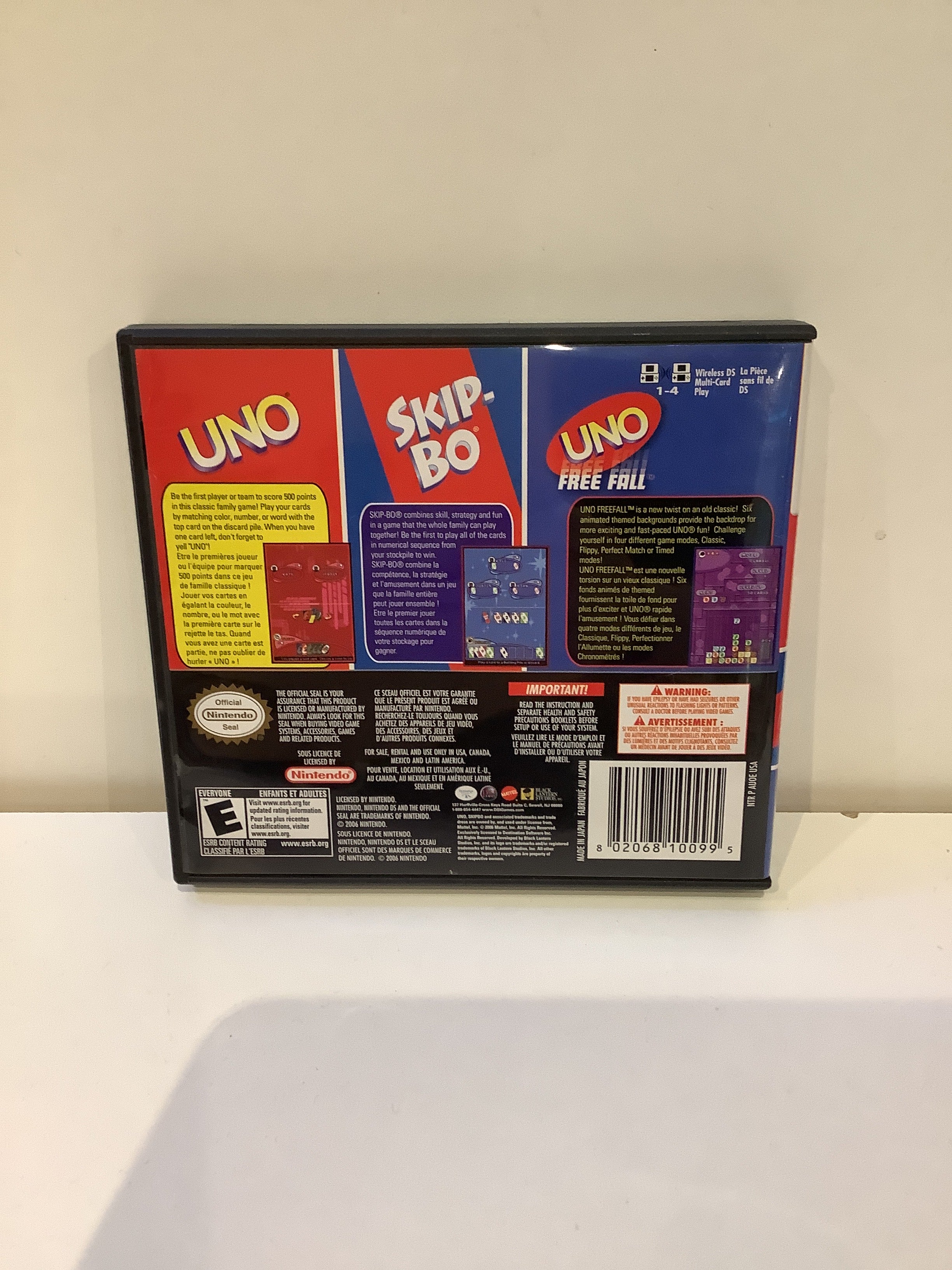 Uno & SkipBo & Free Fall - Nintendo DS - Image 3
