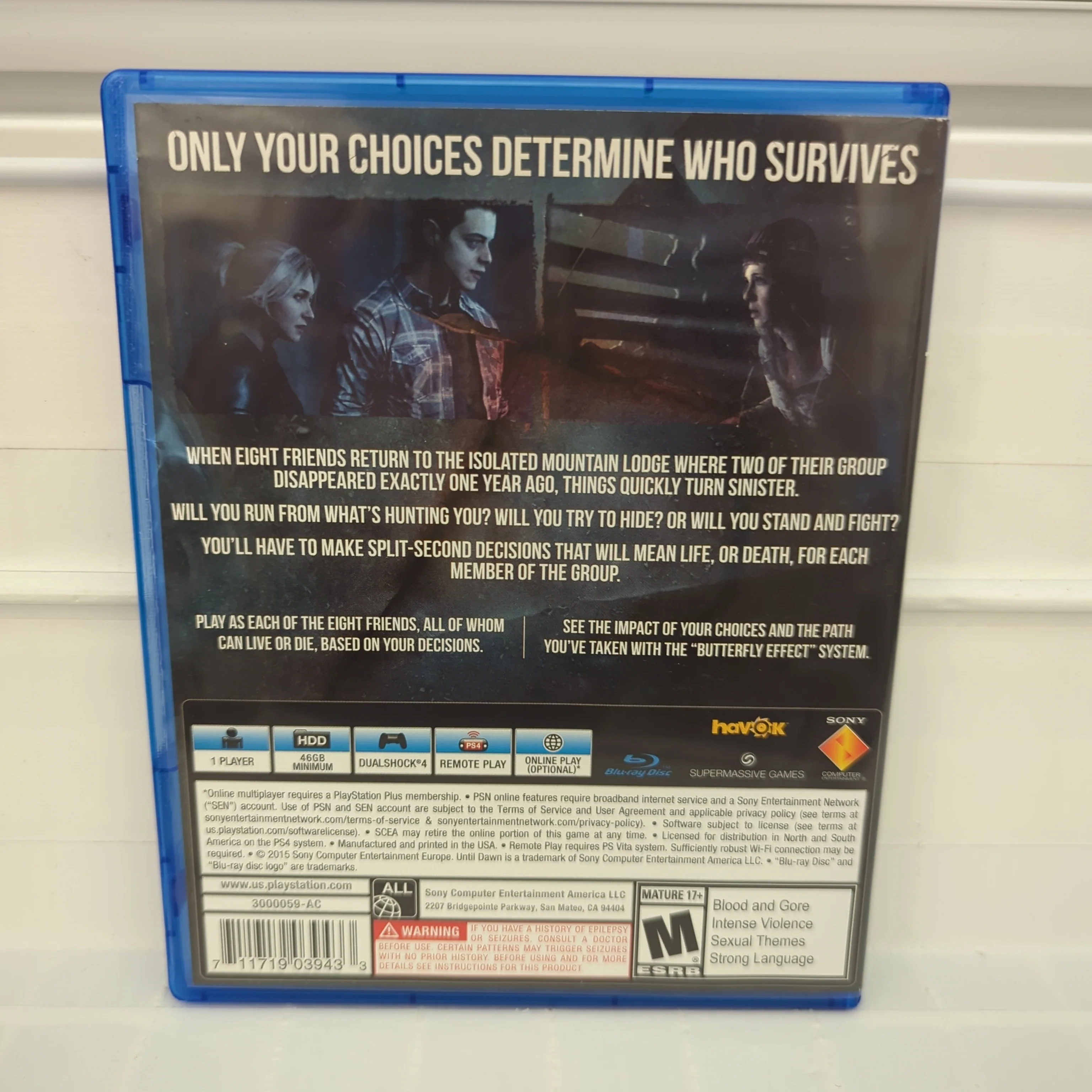 Until Dawn - Playstation 4 - Image 2