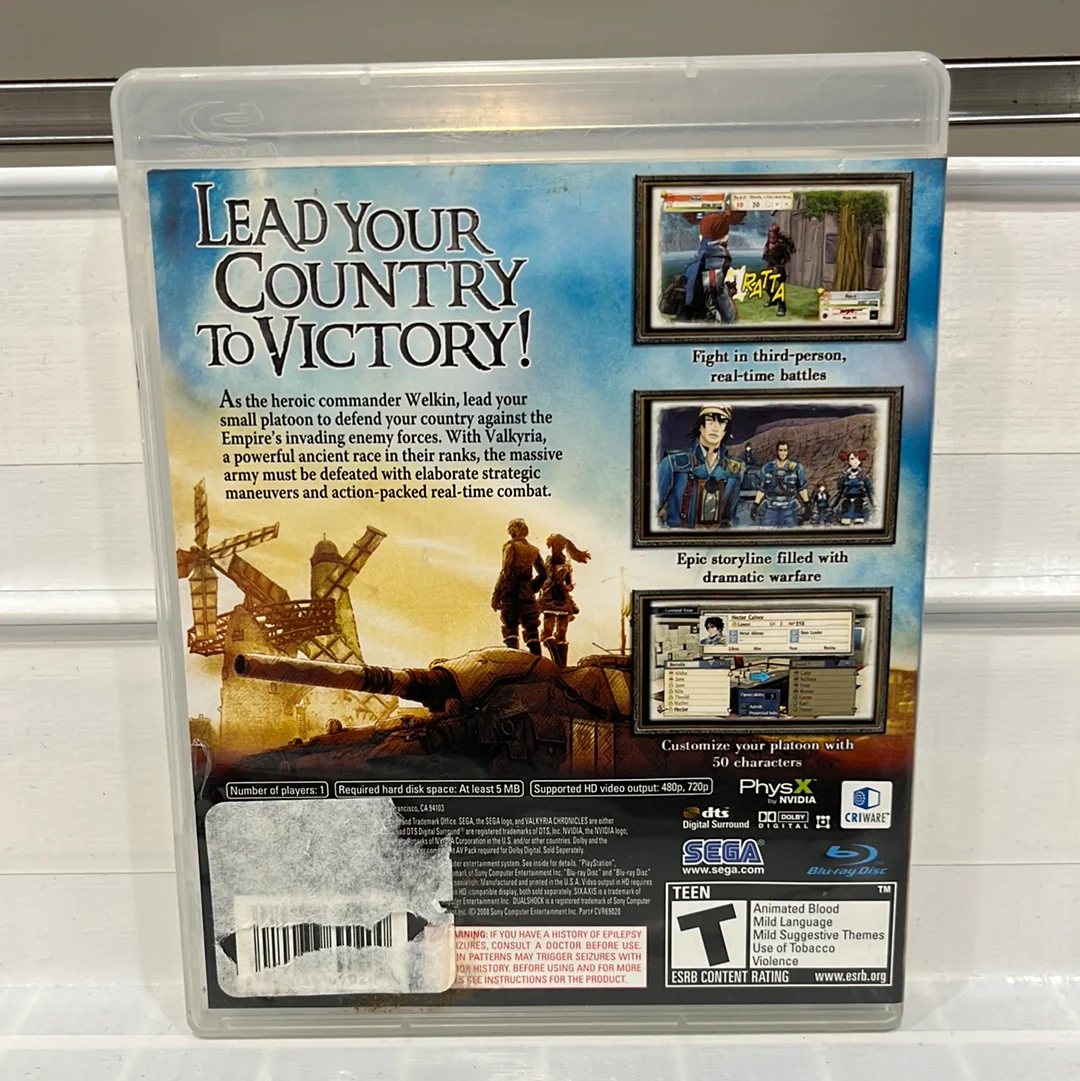 Valkyria Chronicles - Playstation 3 - Image 2