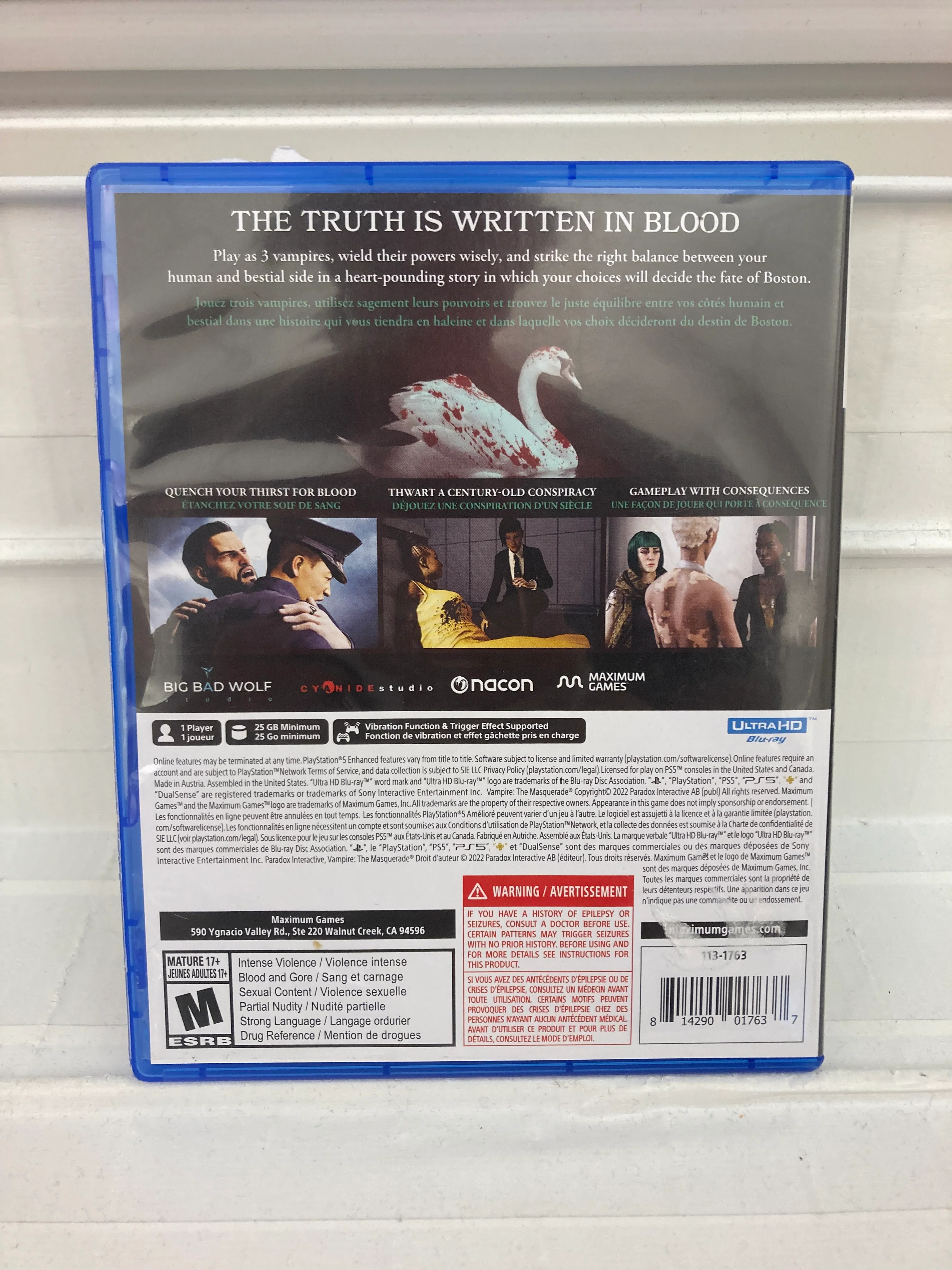 Vampire: The Masquerade Swansong - Playstation 5 - Image 2