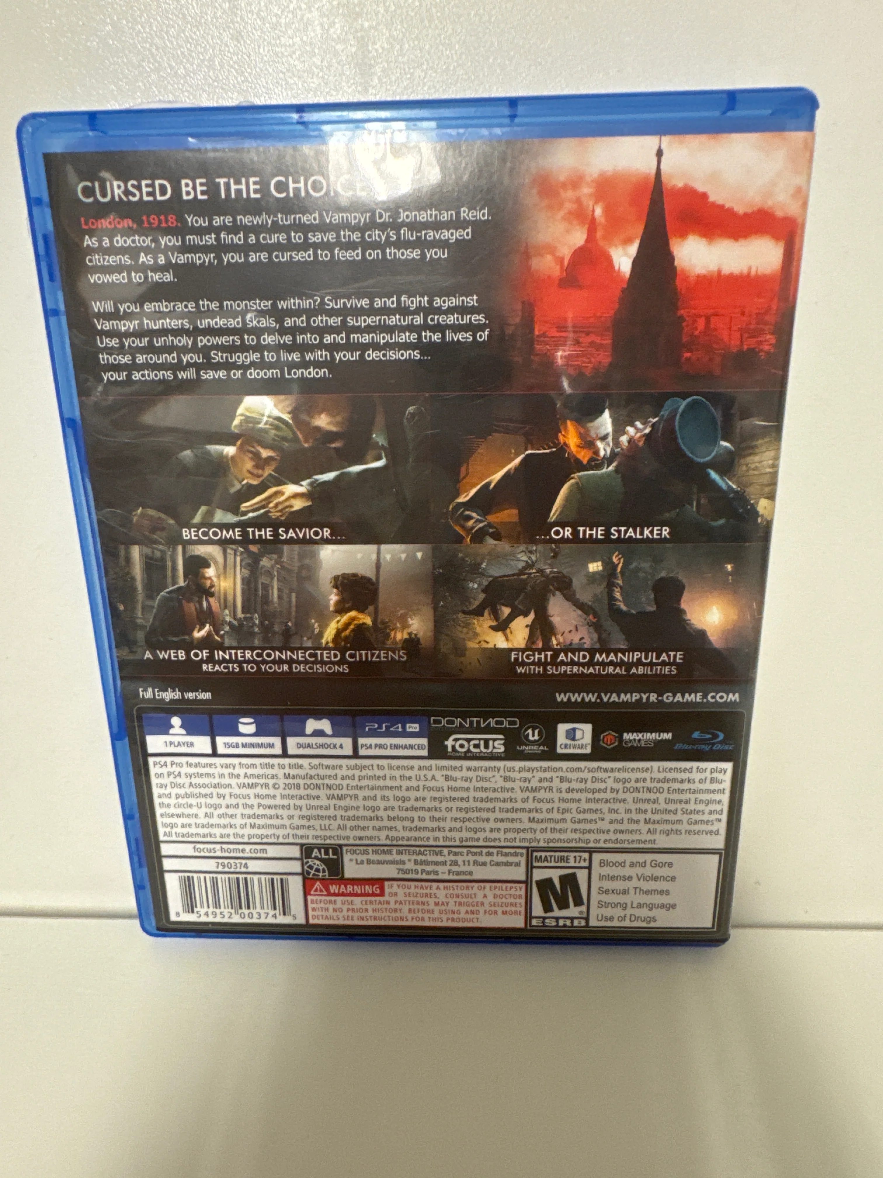 Vampyr - Playstation 4 - Image 2