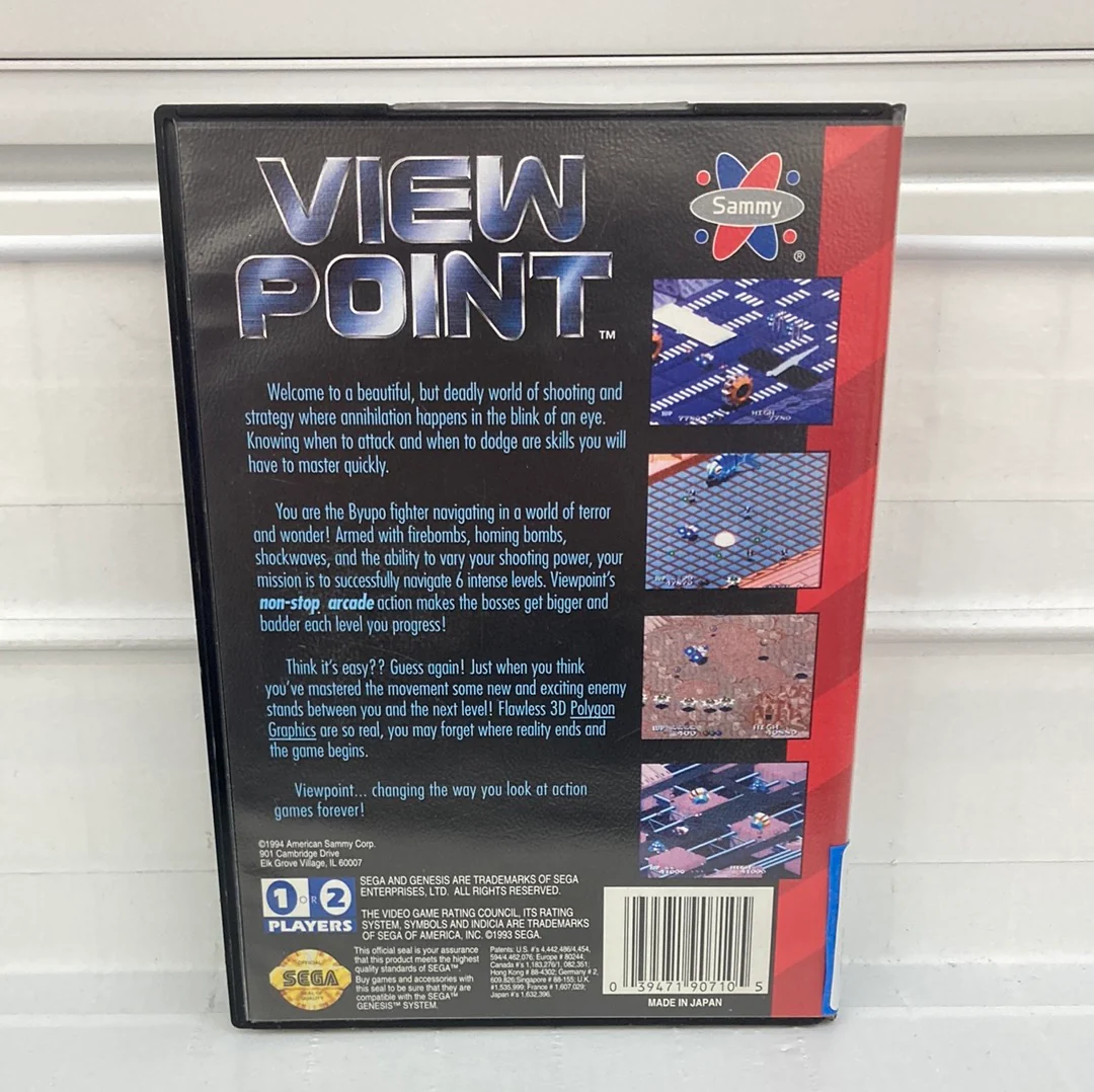 Viewpoint - Sega Genesis - Image 2