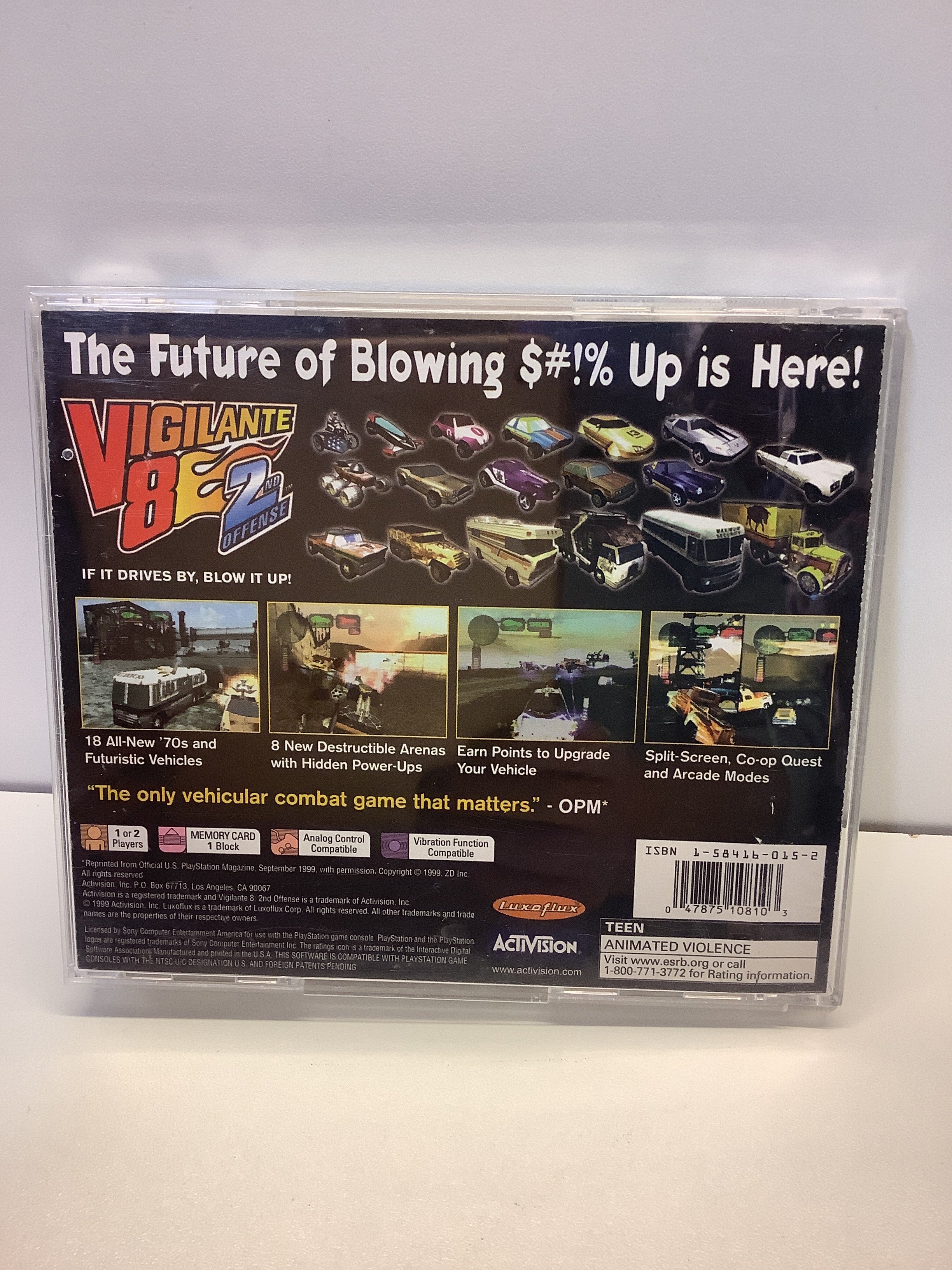 Vigilante 8 2nd Offense - Playstation - Image 2