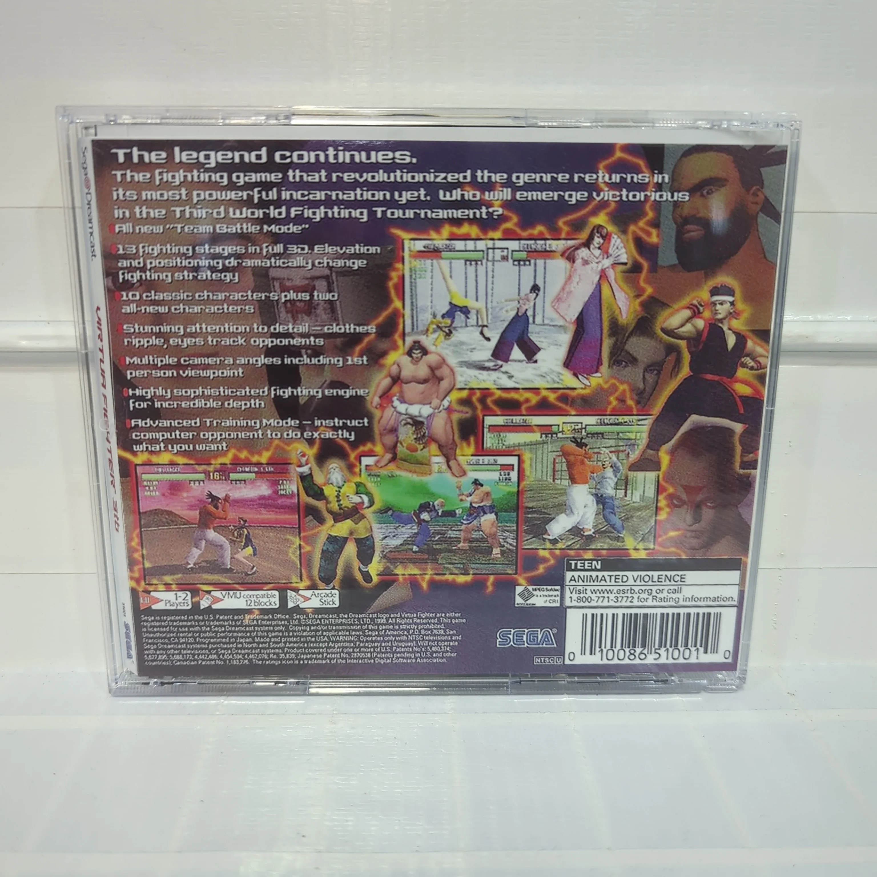 Virtua Fighter 3tb - Sega Dreamcast - Image 2