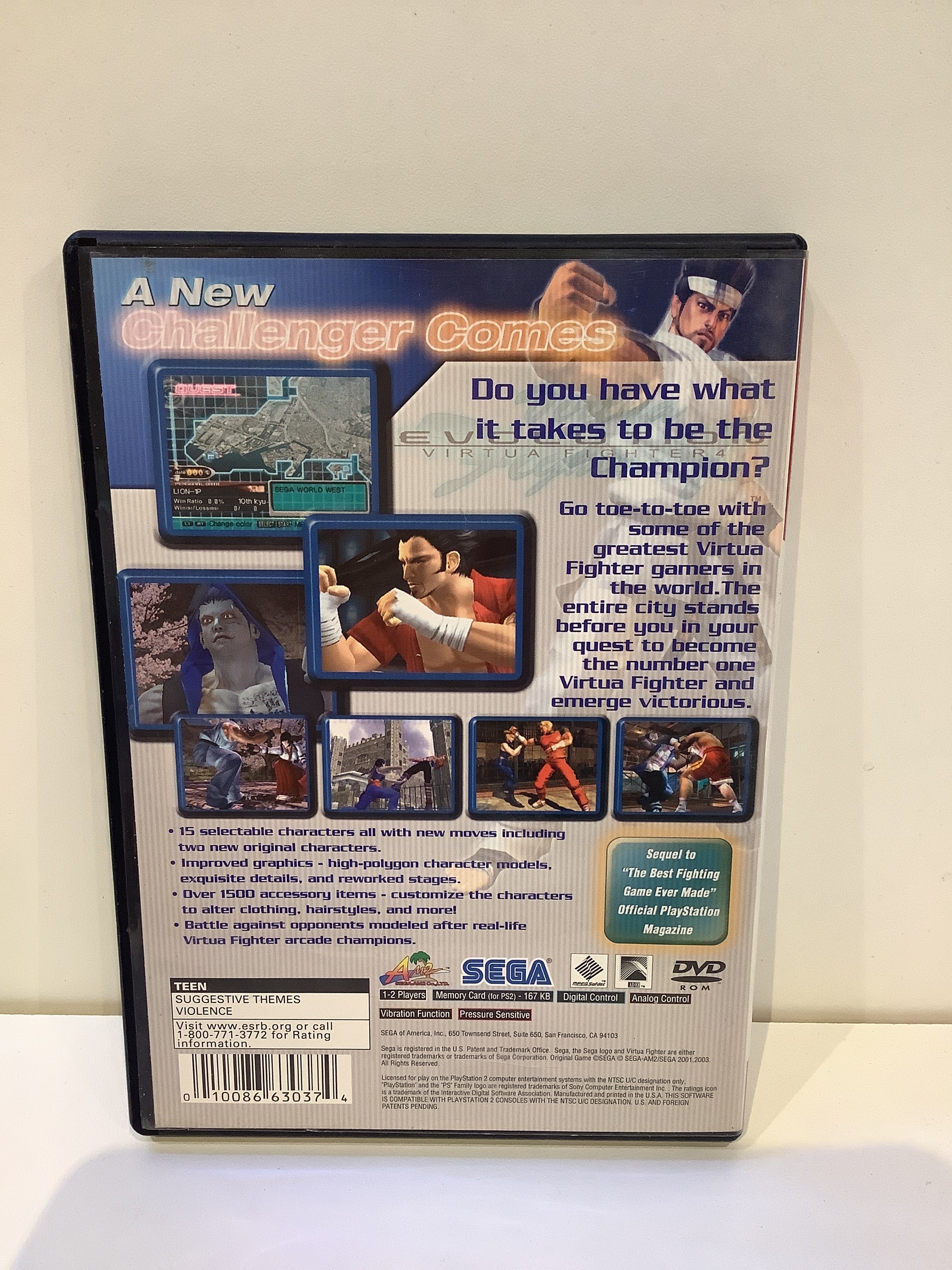 Virtua Fighter 4 Evolution [Greatest Hits] - Playstation 2 - Image 2