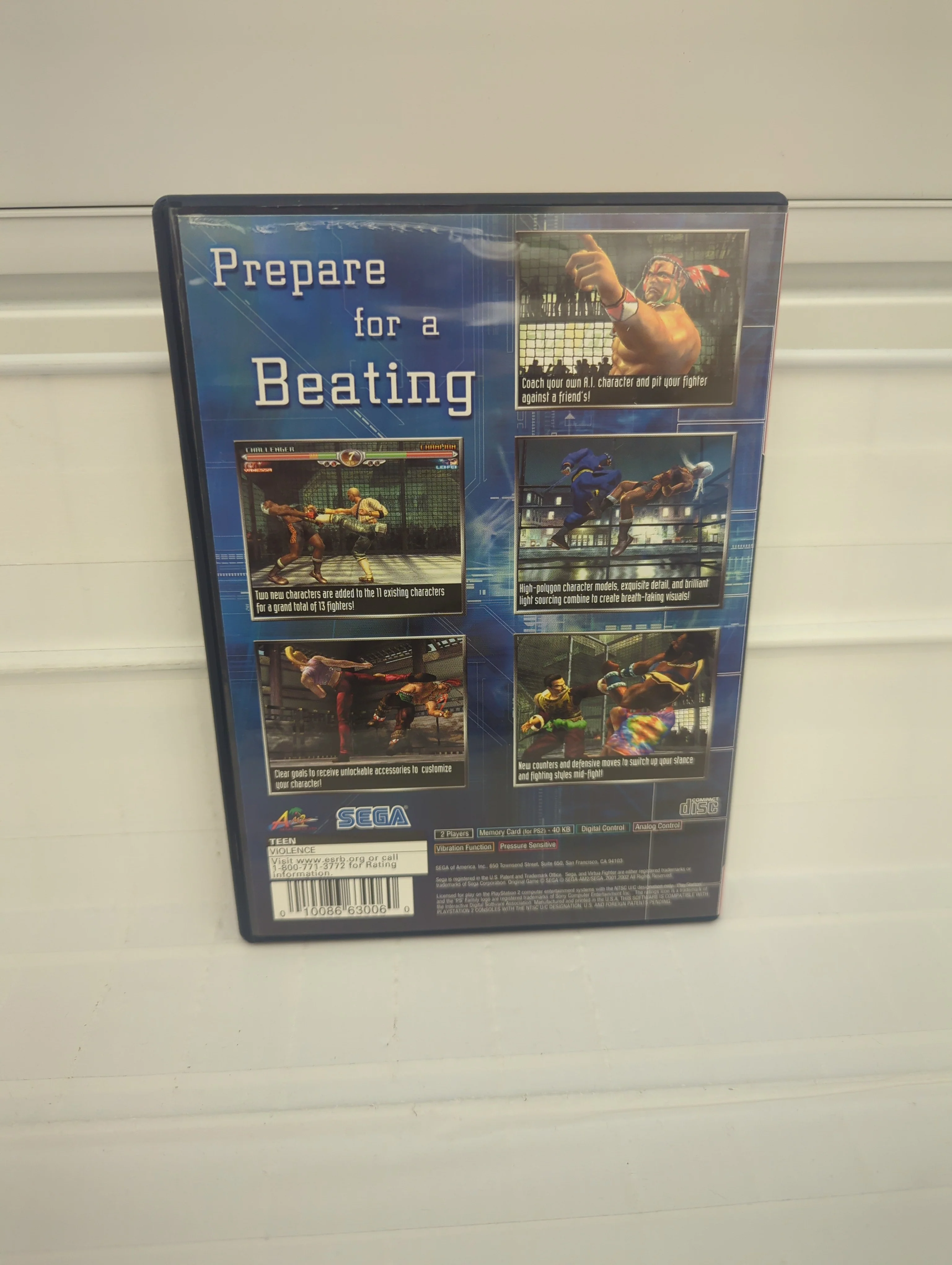 Virtua Fighter 4 [Greatest Hits] - Playstation 2 - Image 2
