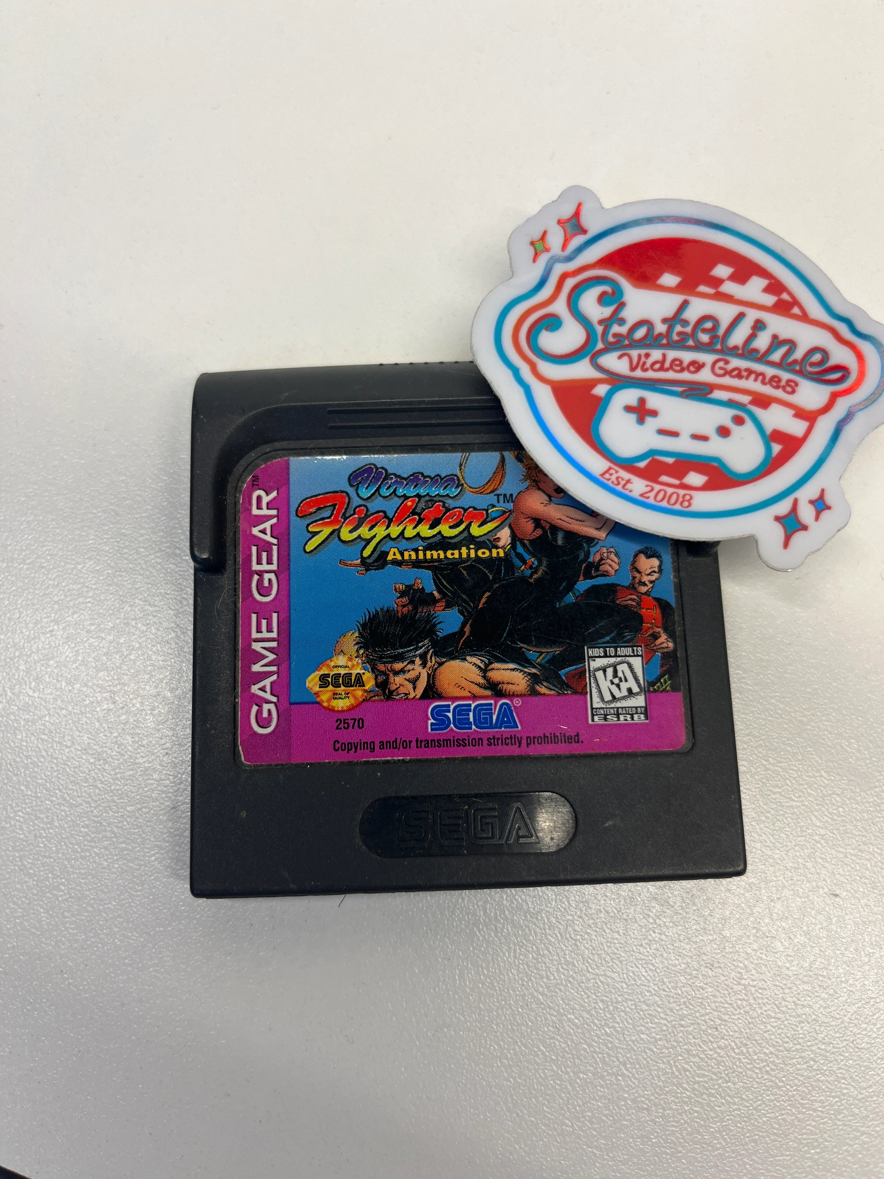Virtua Fighter Animation - Sega Game Gear