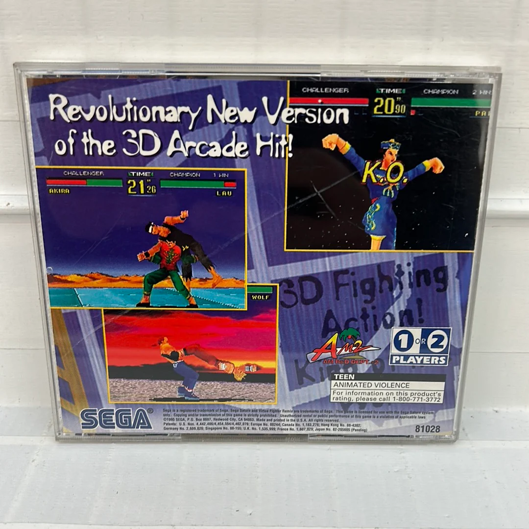 Virtua Fighter Remix - Sega Saturn - Image 2