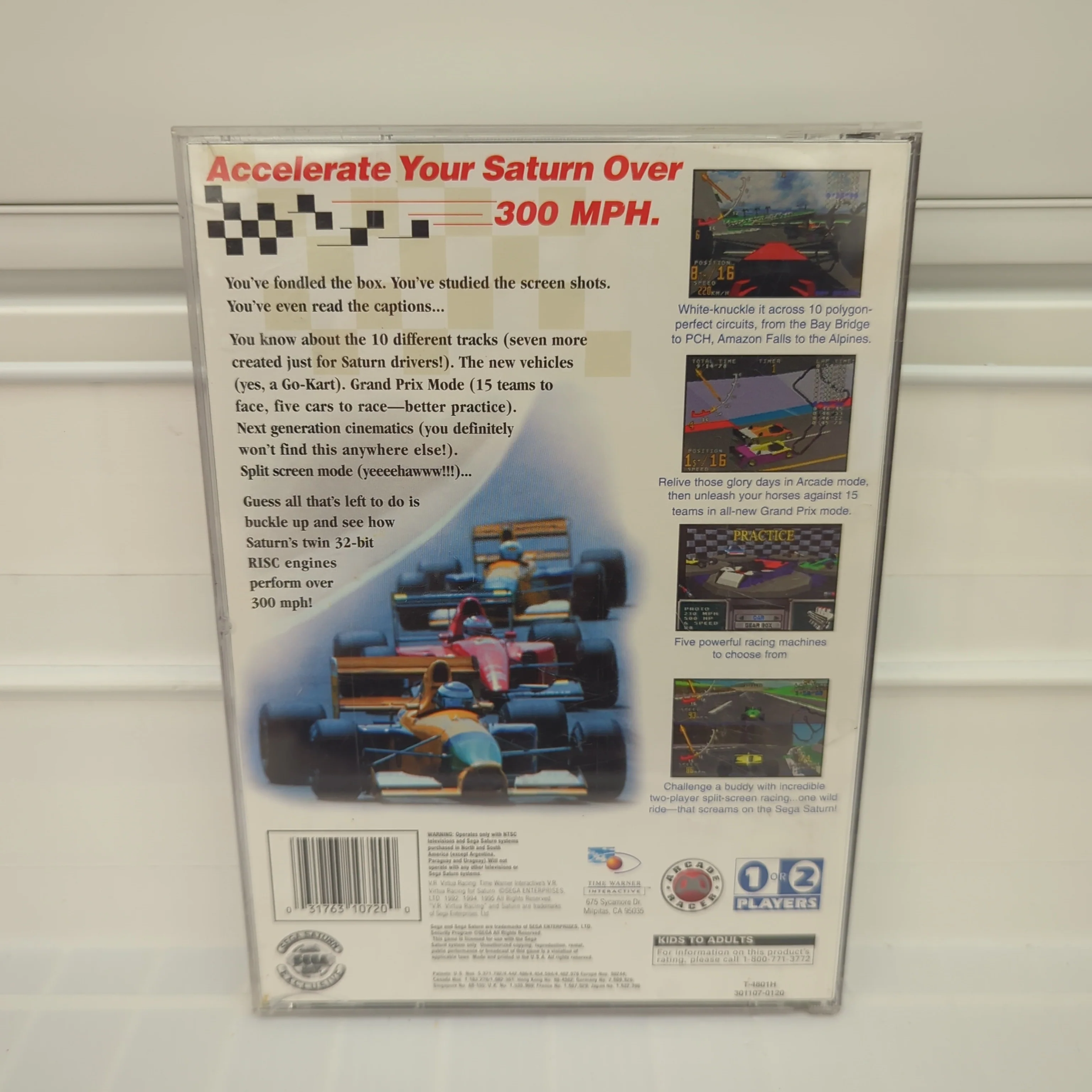 Virtua Racing - Sega Saturn - Image 2