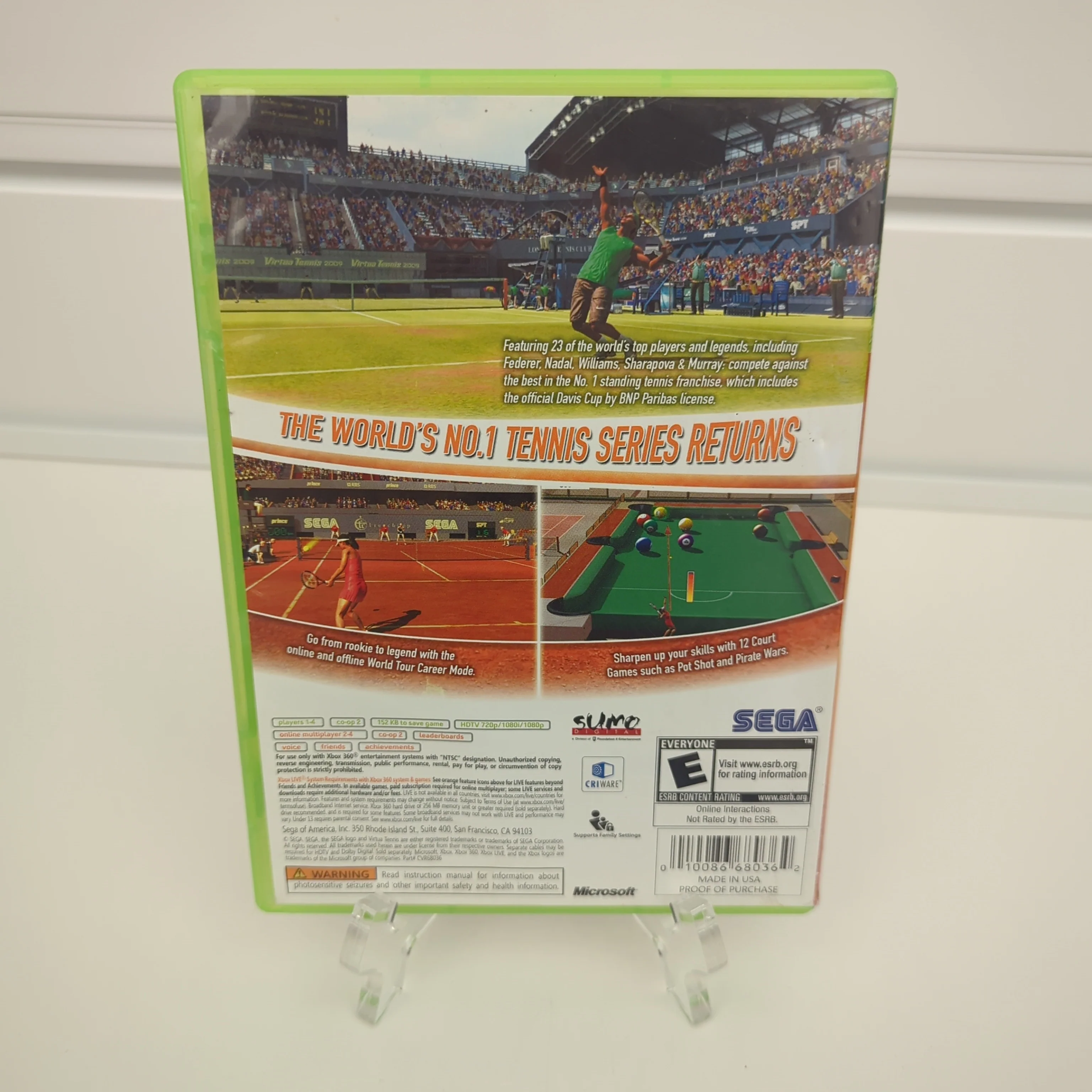 Virtua Tennis 2009 - Xbox 360 - Image 2