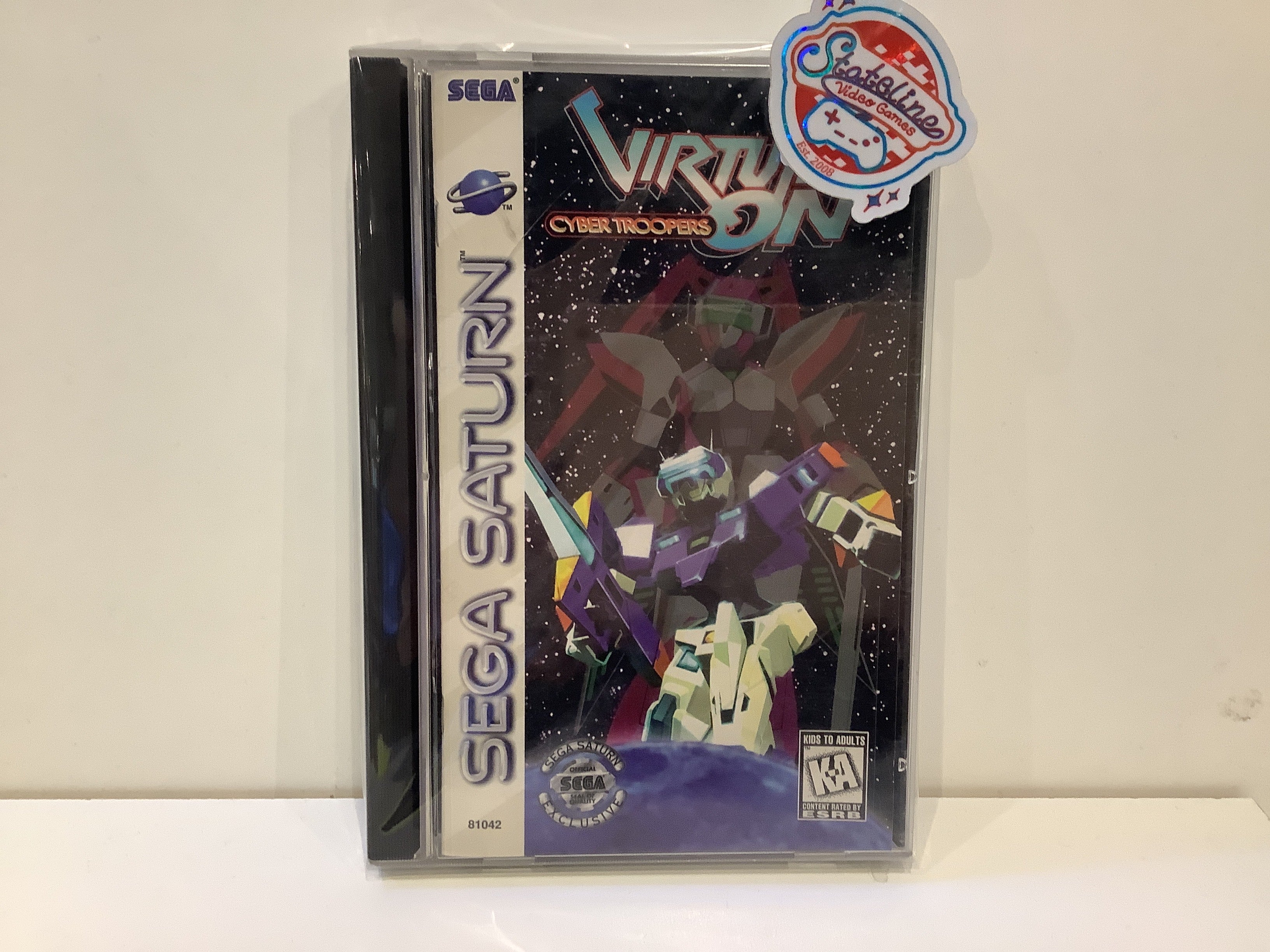 Virtual-On Cyber Troopers - Sega Saturn