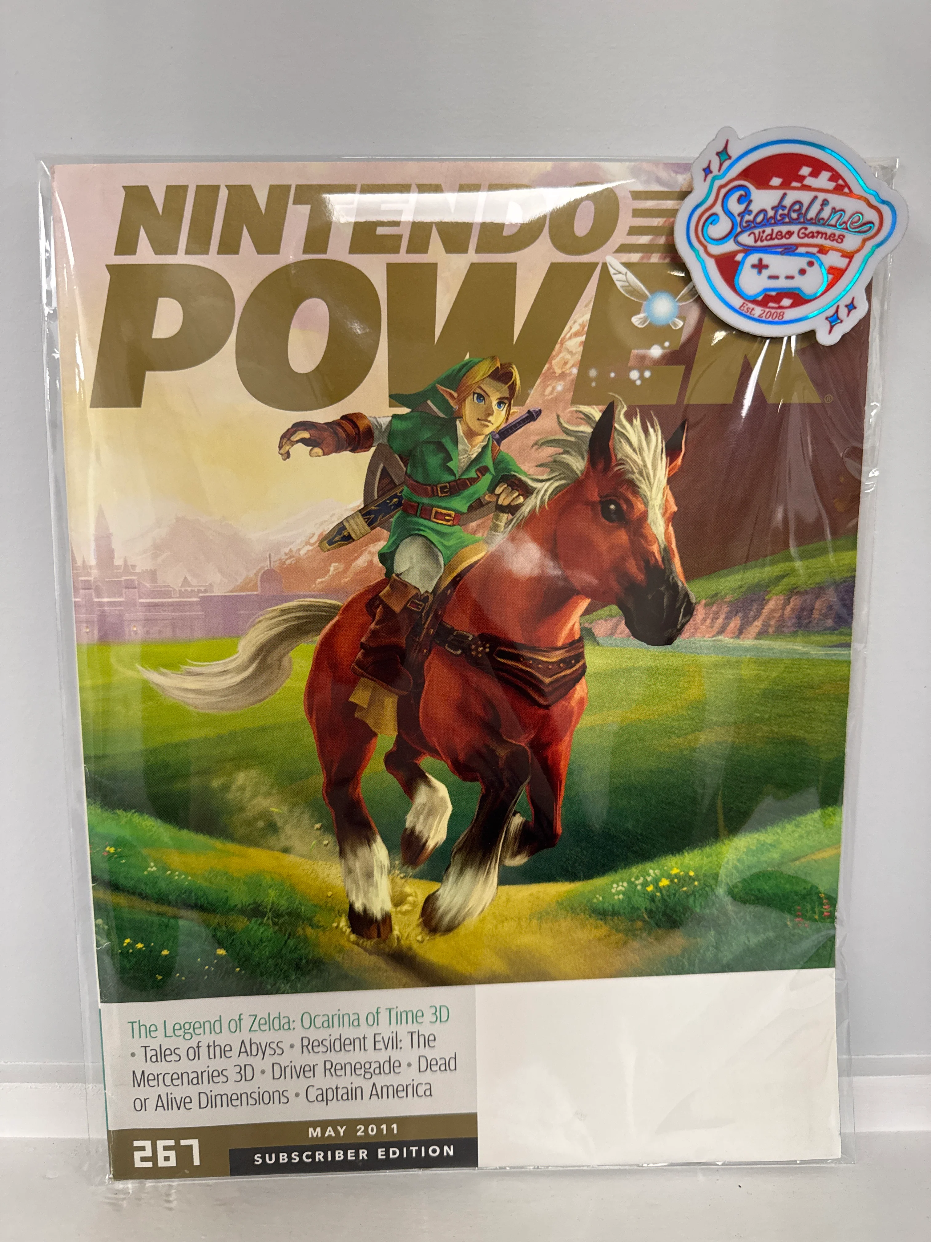 [Volume 267] Legend of Zelda: Ocarina of Time 3D [Subscriber] - Nintendo Power