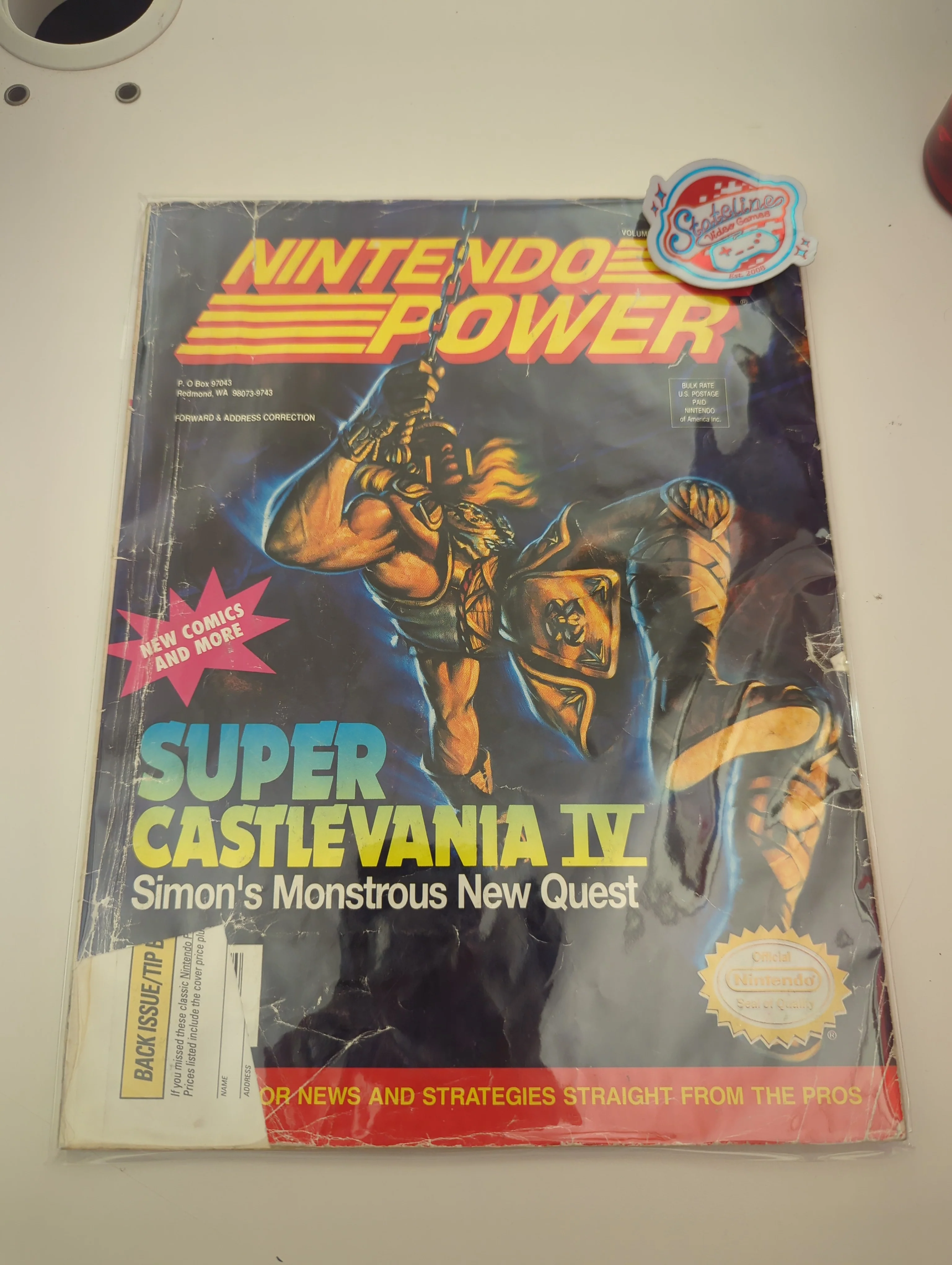 [Volume 32] Super Castlevania IV - Nintendo Power - Image 3