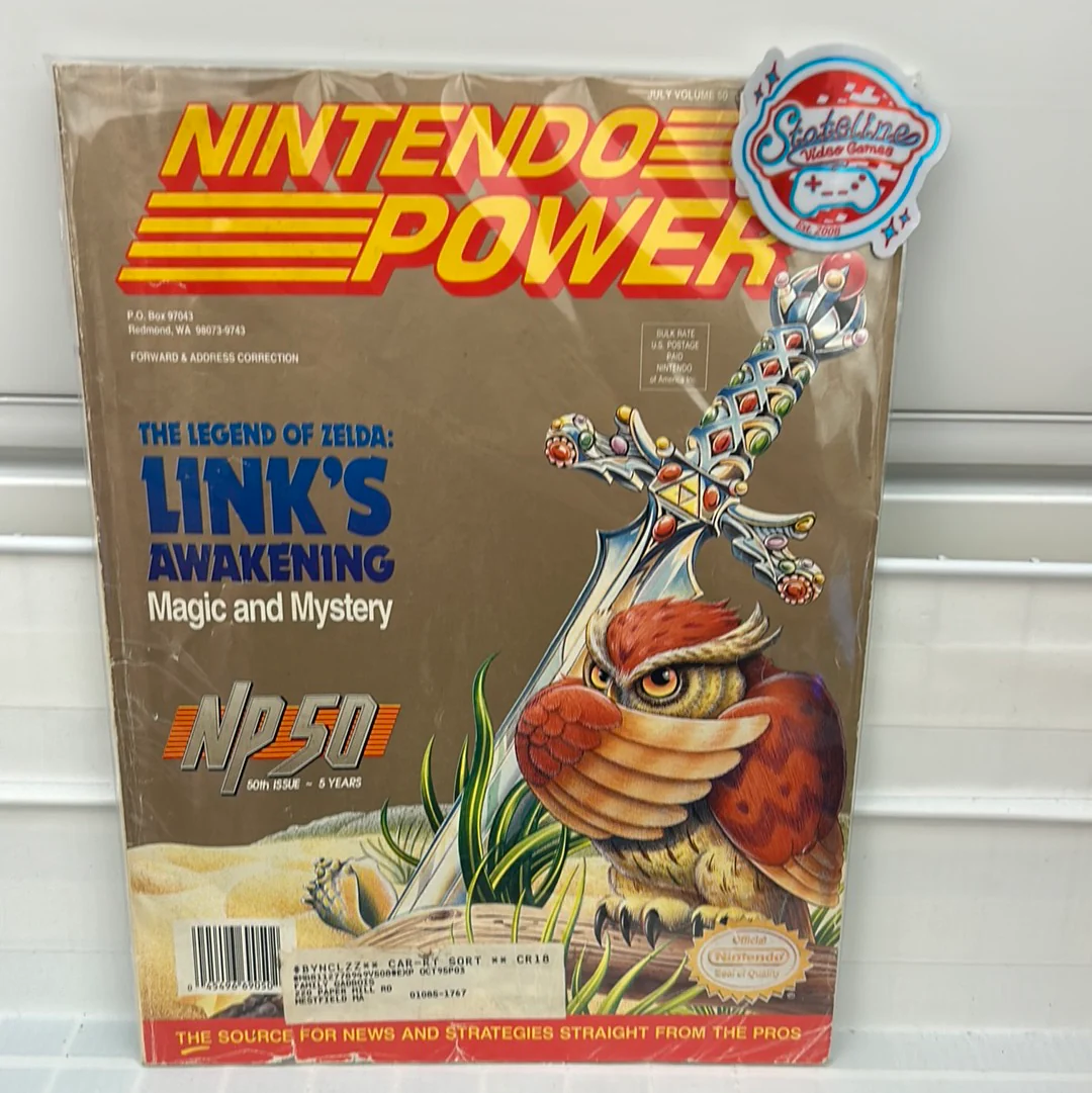 [Volume 50] Legend Of Zelda: Link's Awakening - Nintendo Power