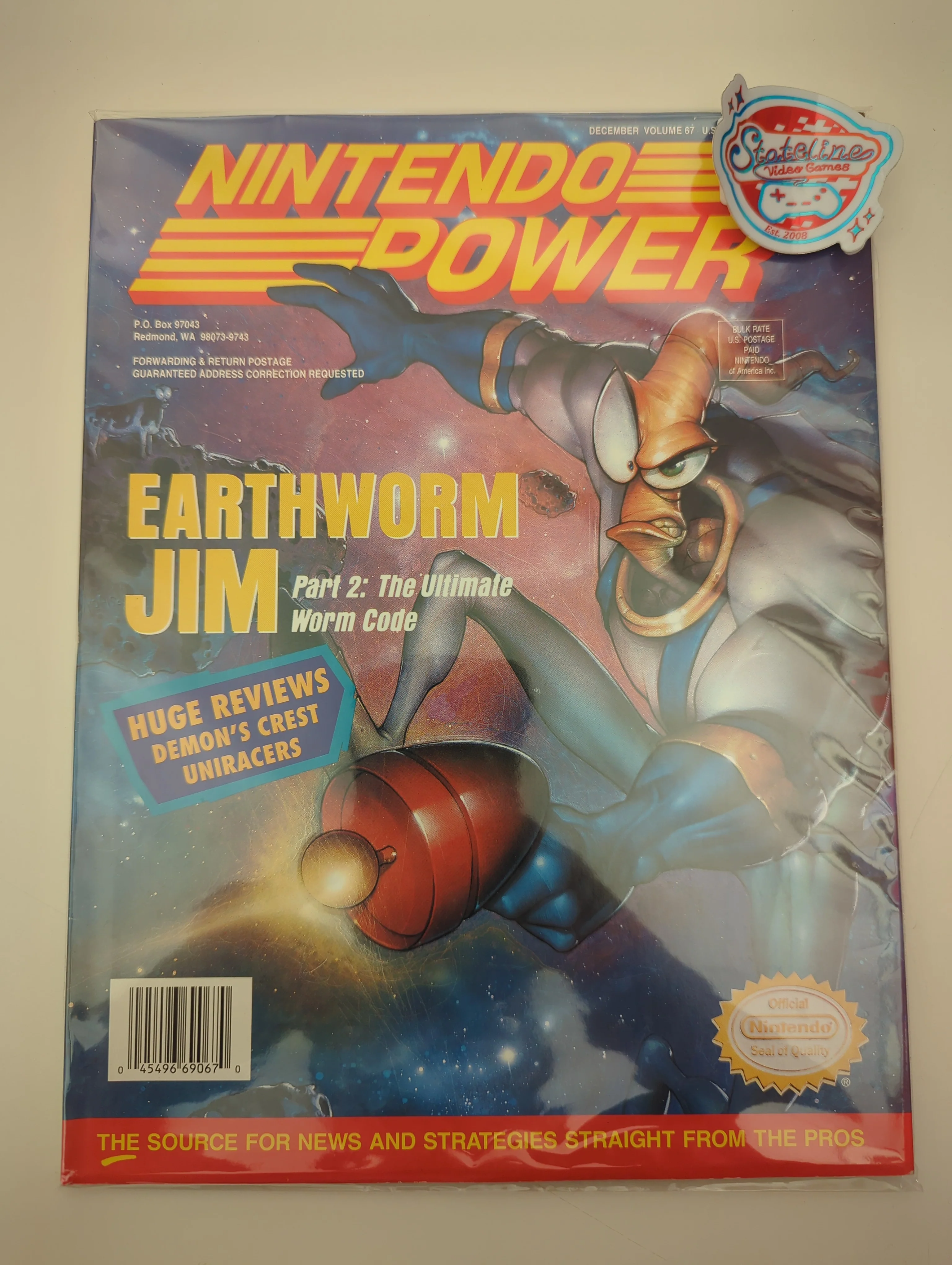 [Volume 67] Earthworm Jim - Nintendo Power