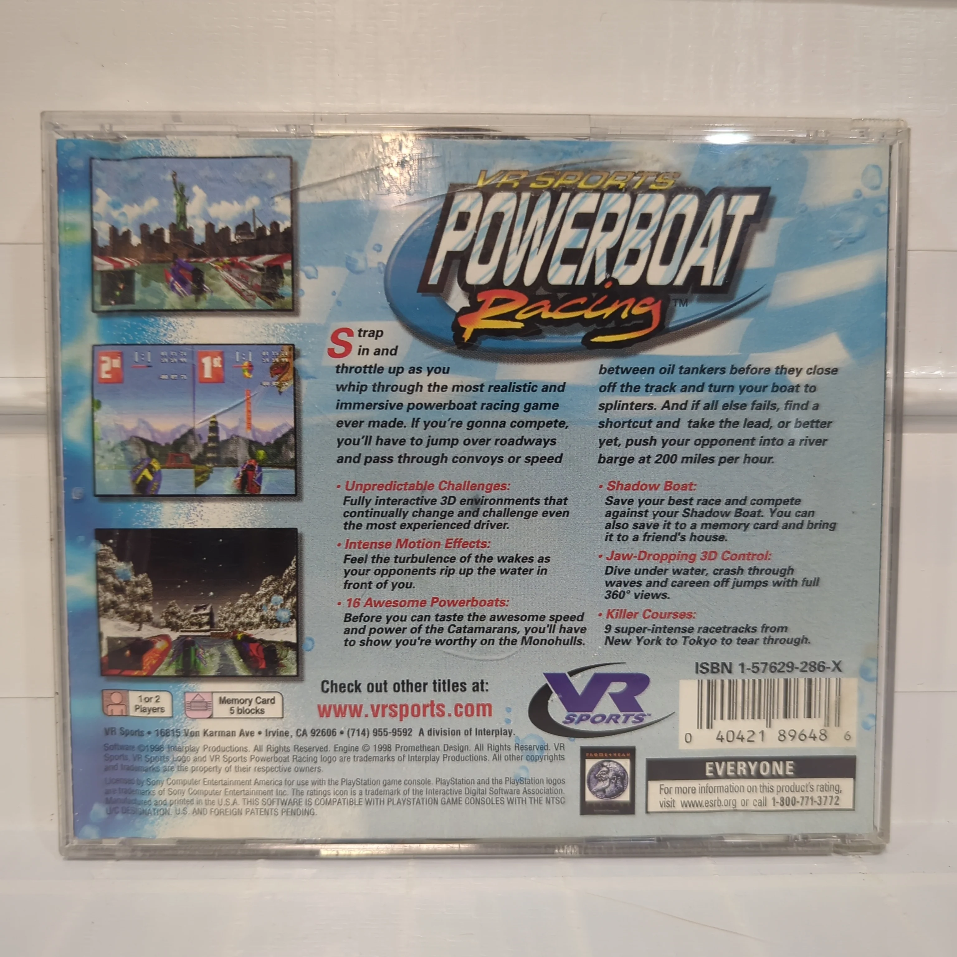VR Sports Powerboat Racing - Playstation - Image 2