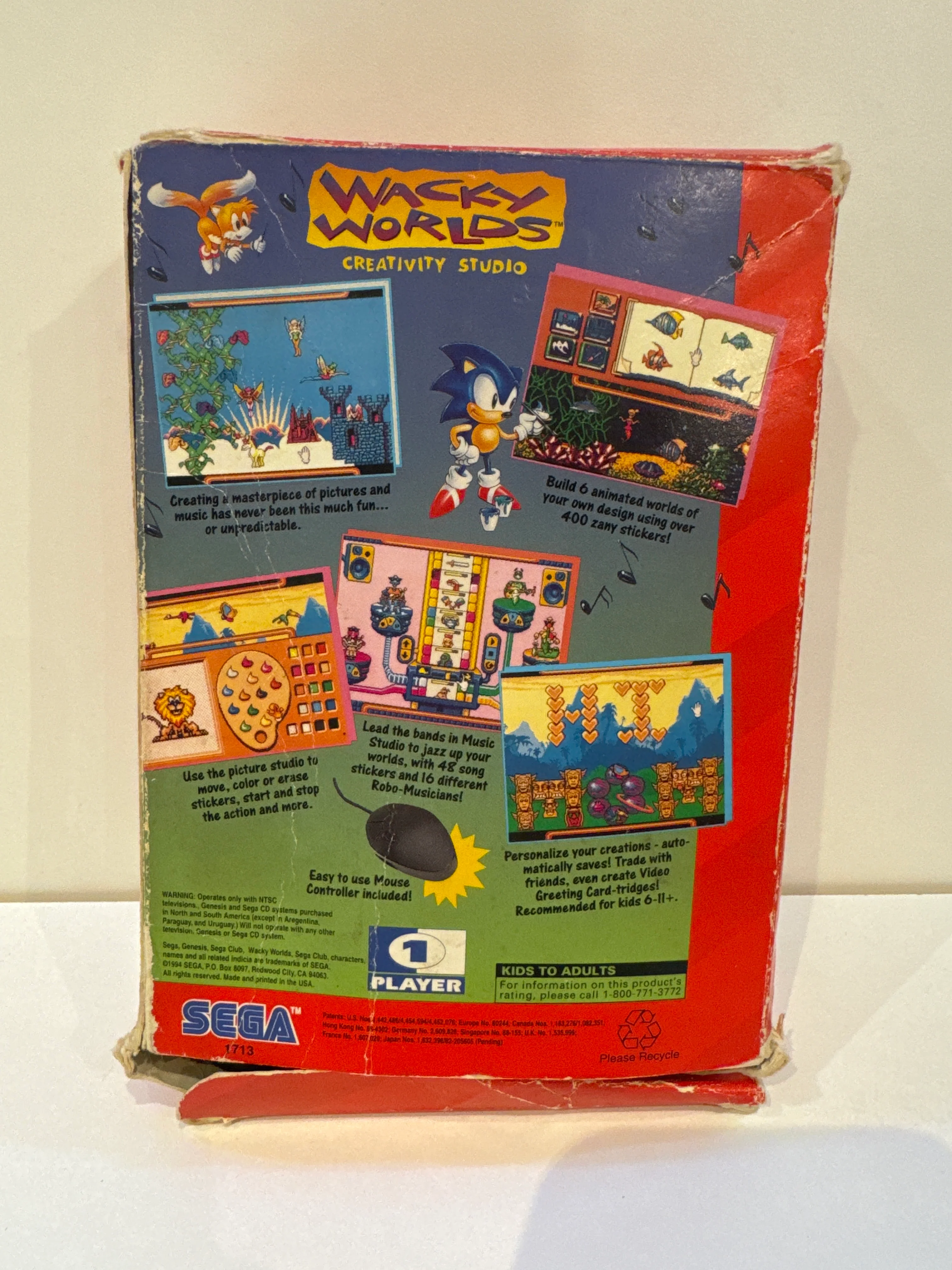 Wacky Worlds Creativity Studio - Sega Genesis - Image 2