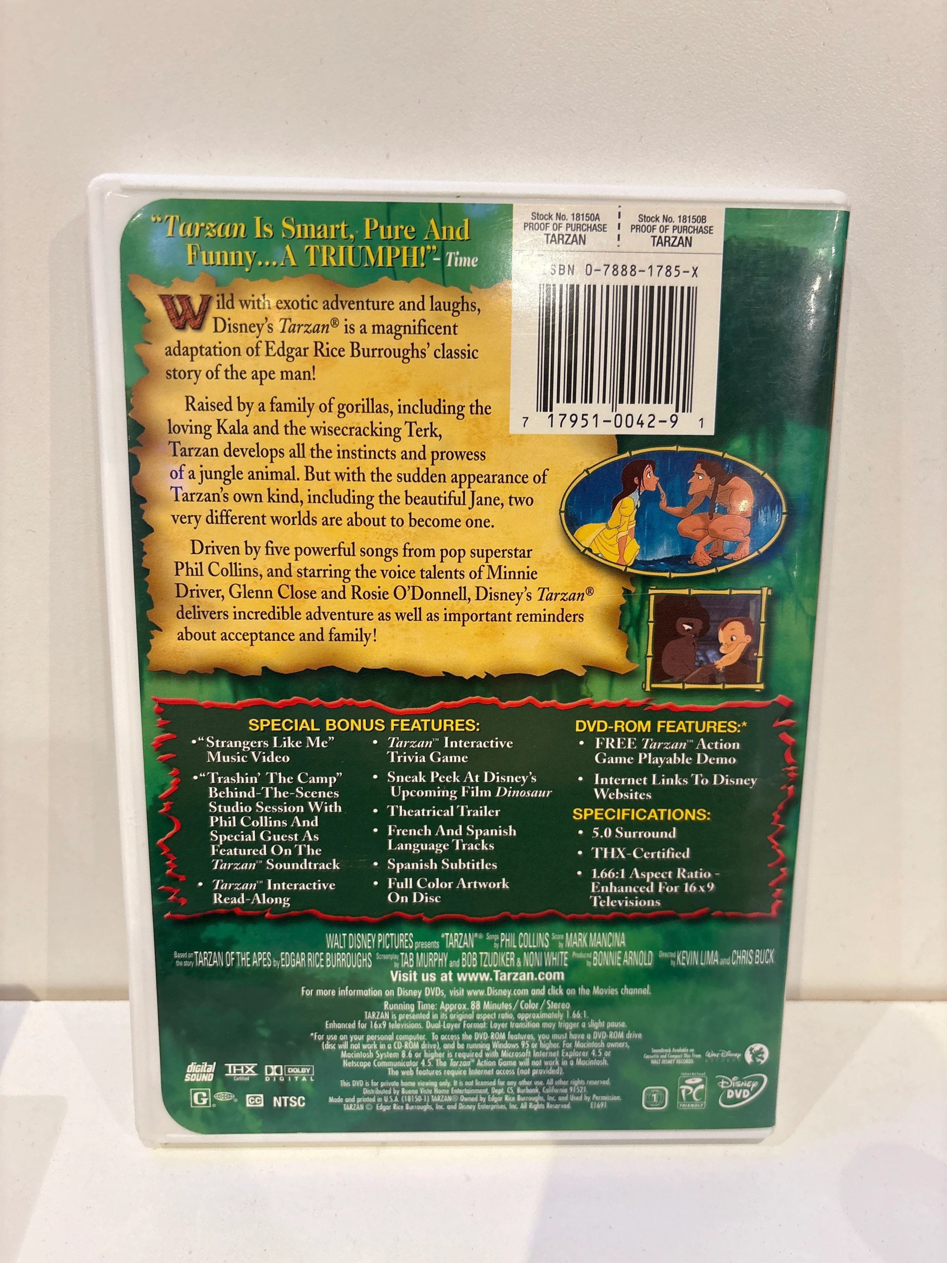 Walt Disney Tarzan - DVD - Image 2