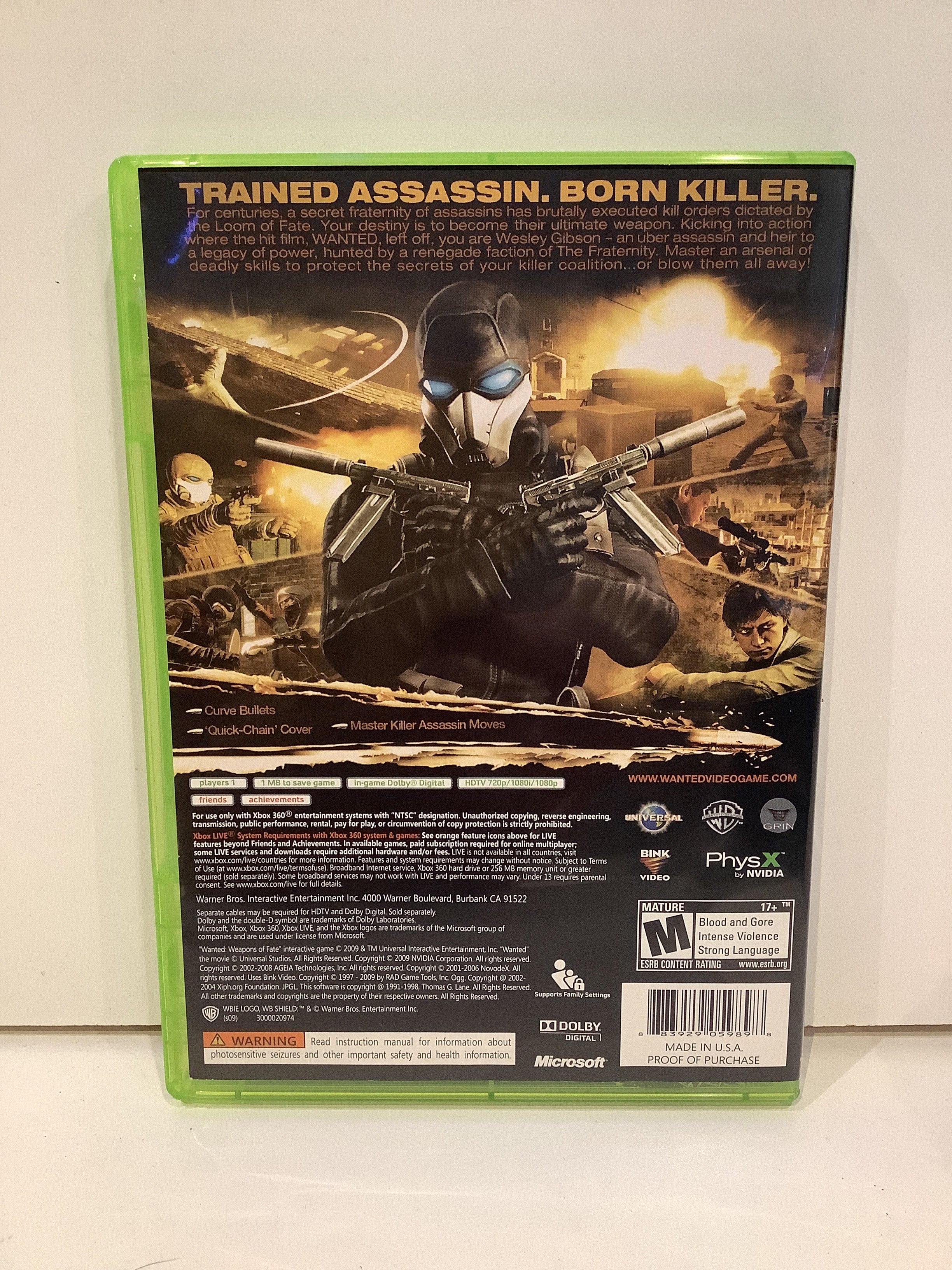 Wanted: Weapons of Fate - Xbox 360 - Image 2