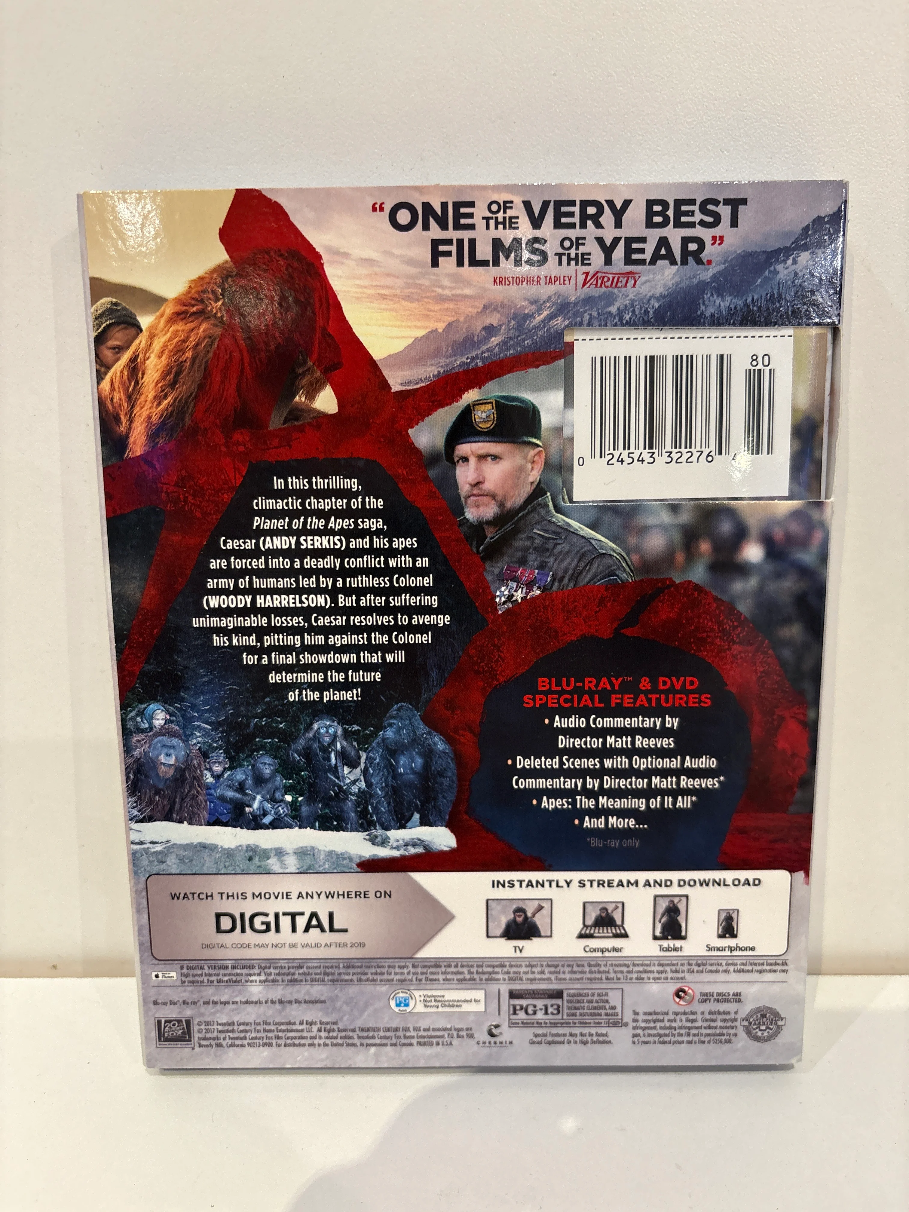 War for the Planet of the Apes - Blu-Ray - Image 2