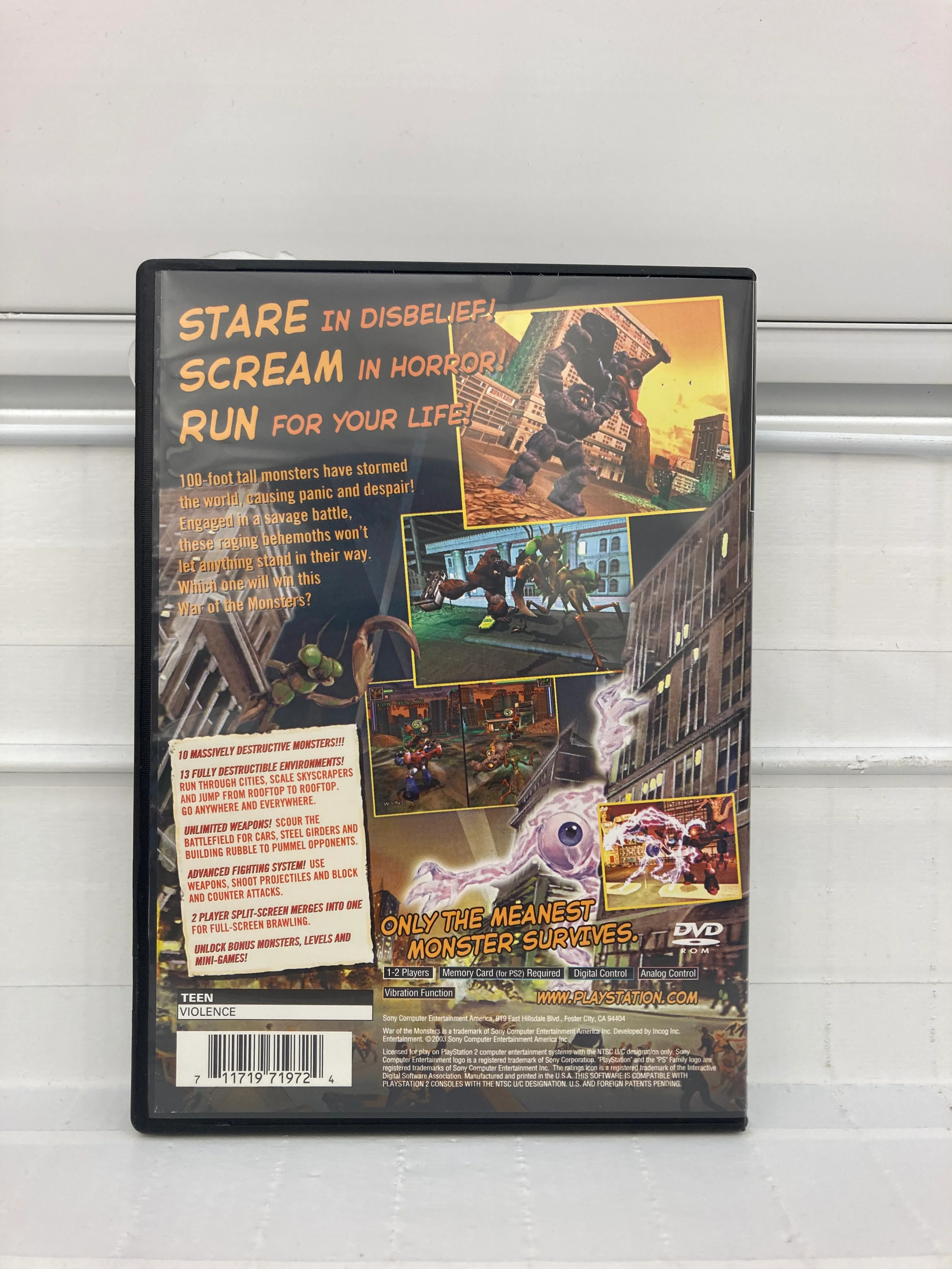 War of the Monsters - Playstation 2 - Image 2