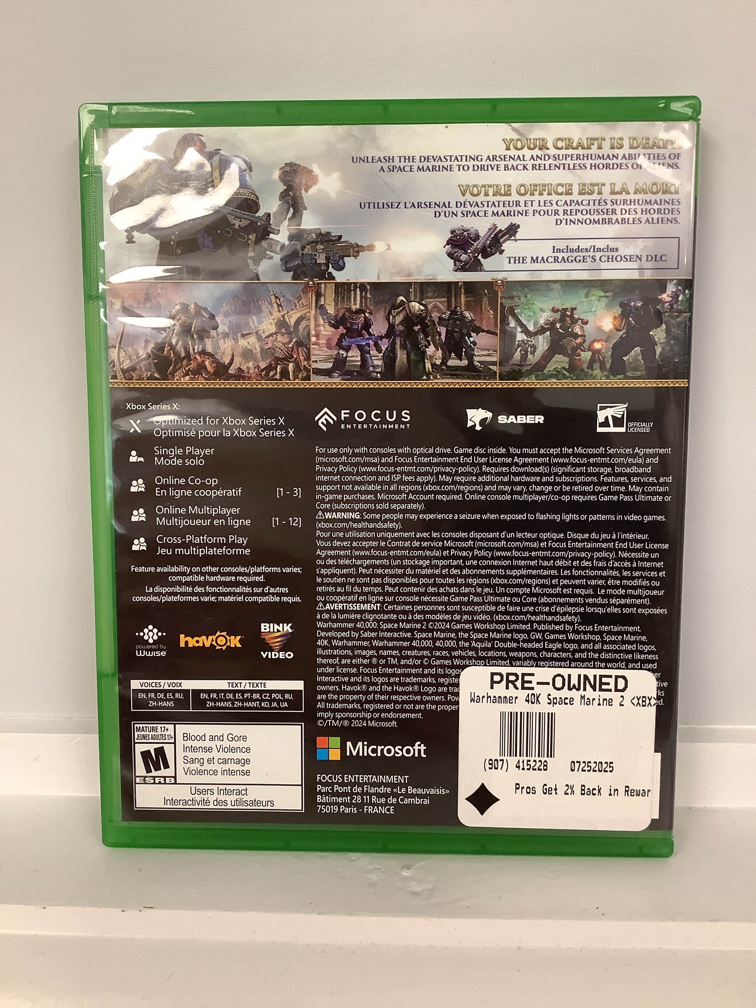 Warhammer 40,000 Space Marine 2 - Xbox Series X - Image 2