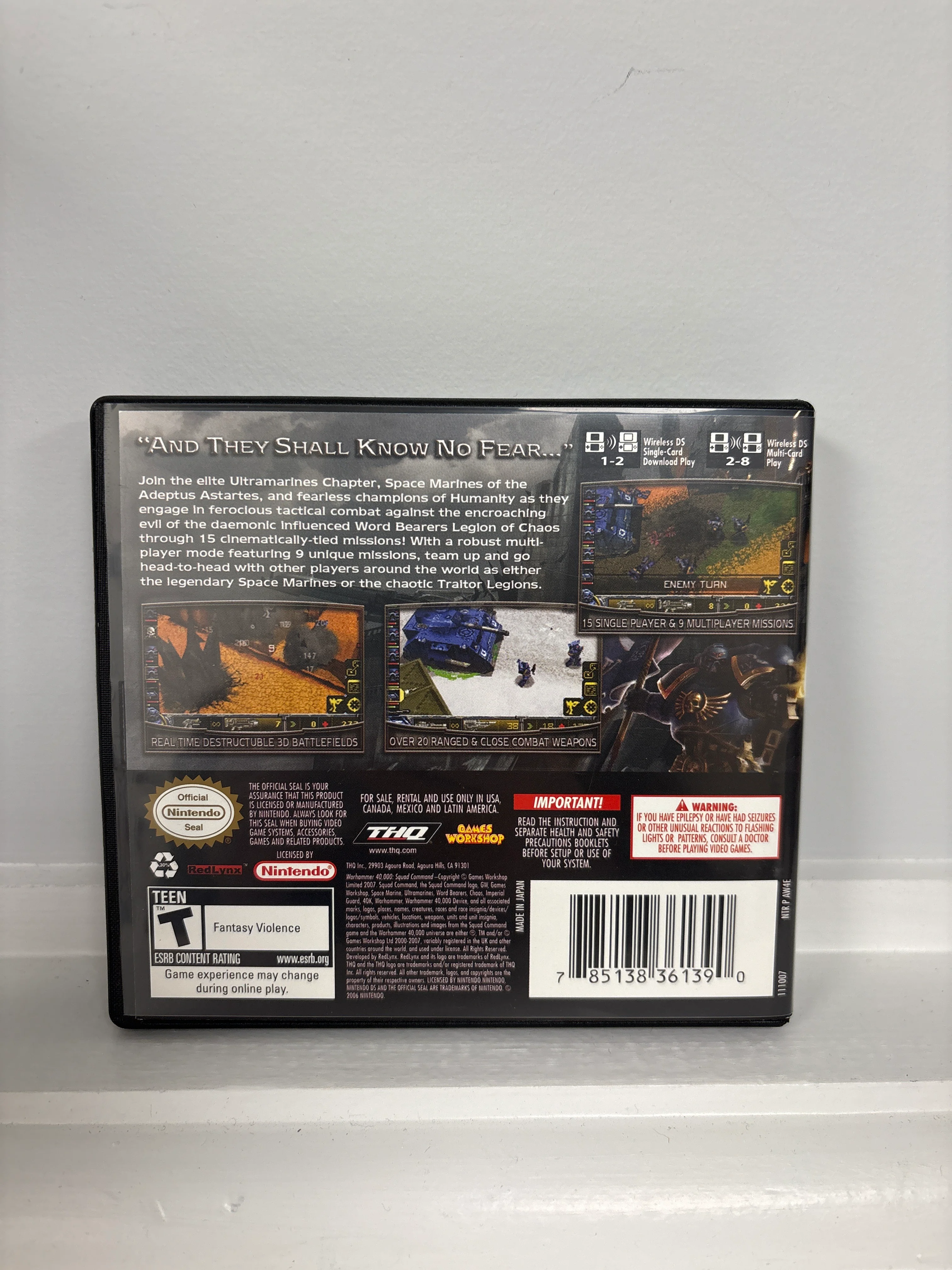 Warhammer 40000 Squad Command - Nintendo DS - Image 2