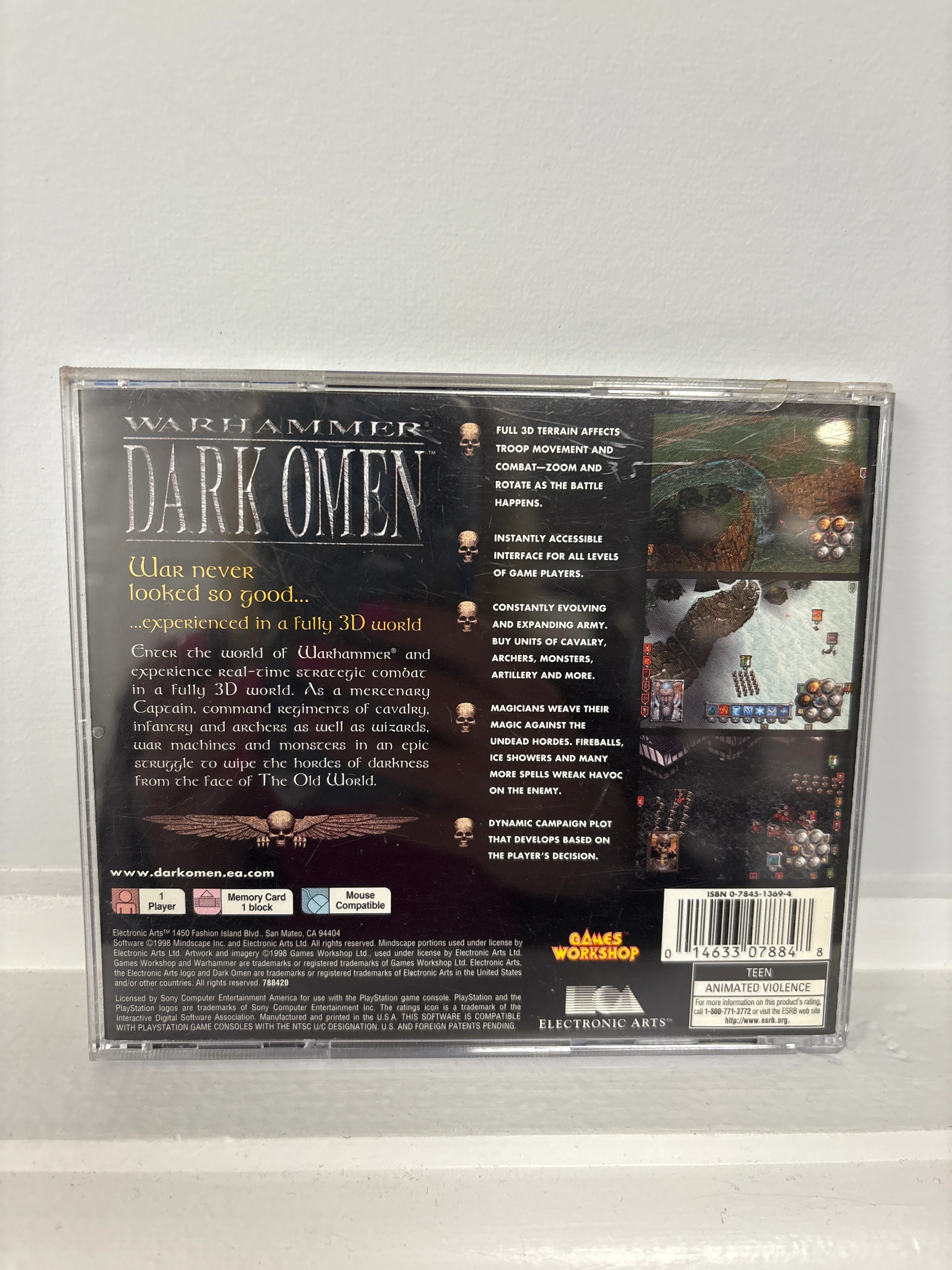 Warhammer Dark Omen - Playstation - Image 2