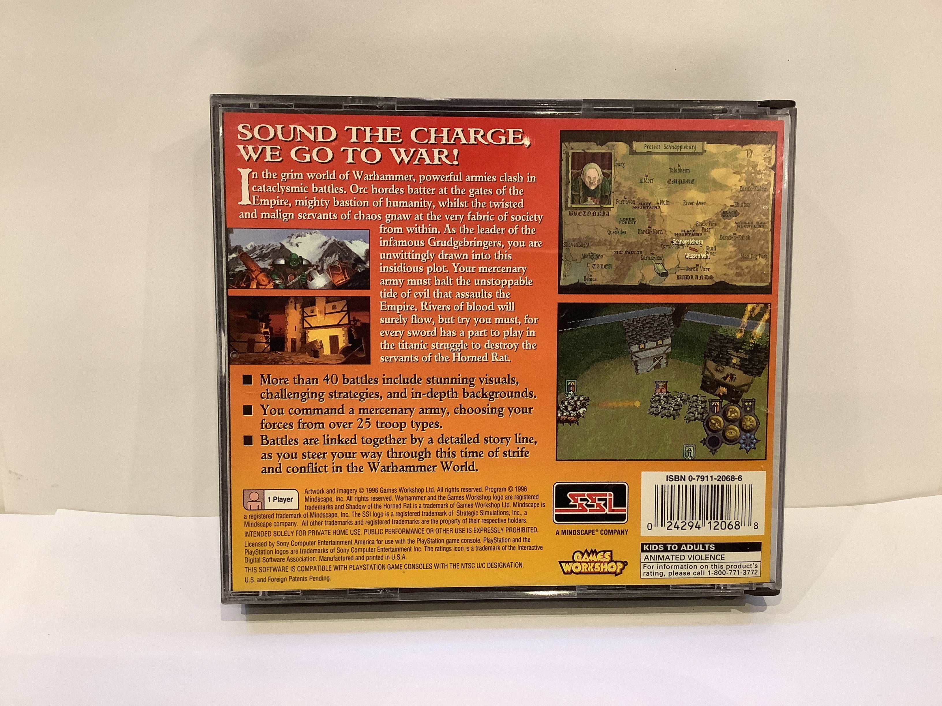 Warhammer Shadow of the Horned Rat - Playstation - Image 2
