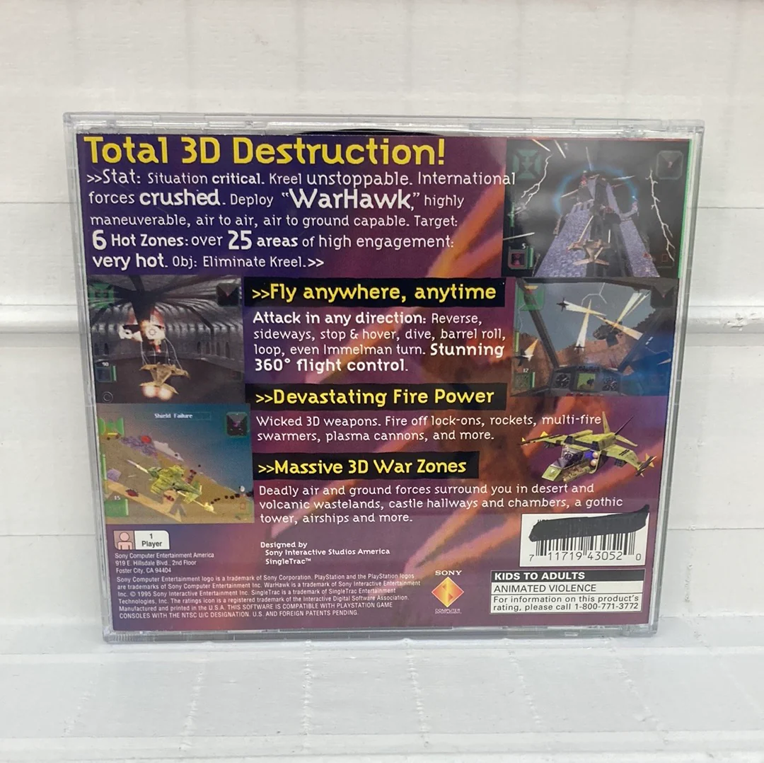 Warhawk [Greatest Hits] - Playstation - Image 2