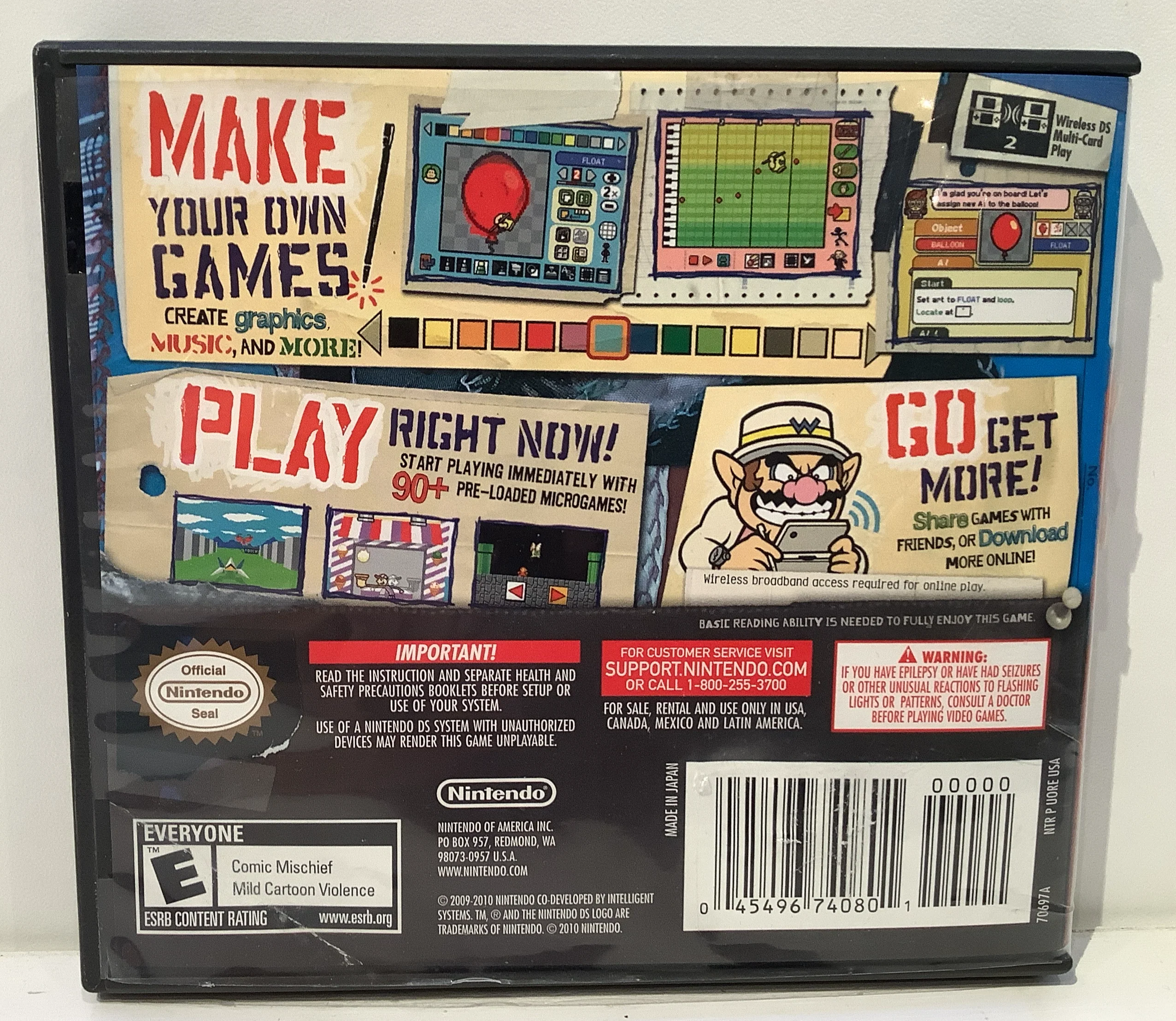Wario Ware D.I.Y. - Nintendo DS - Image 2