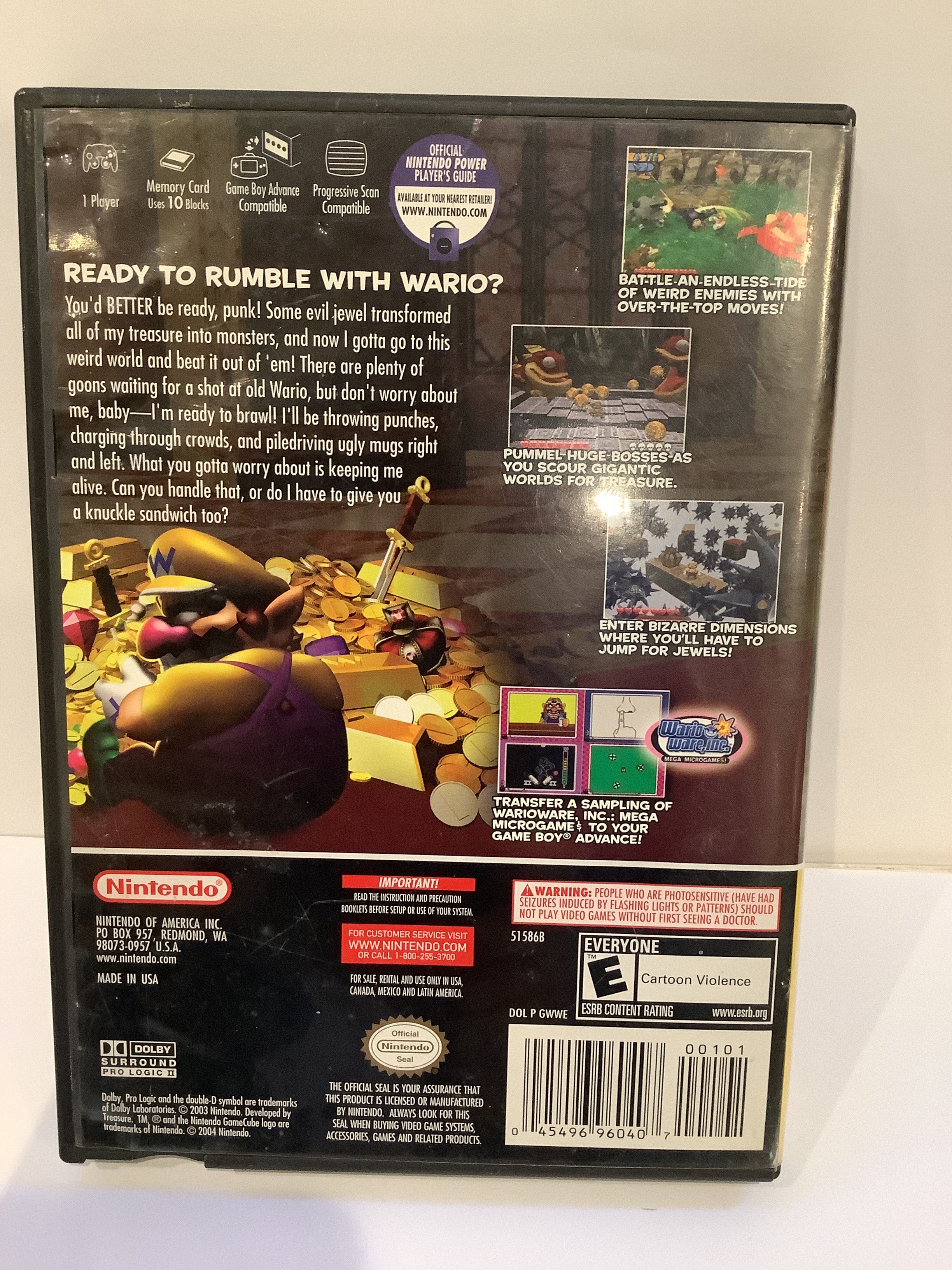 Wario World [Player's Choice] - Gamecube - Image 2